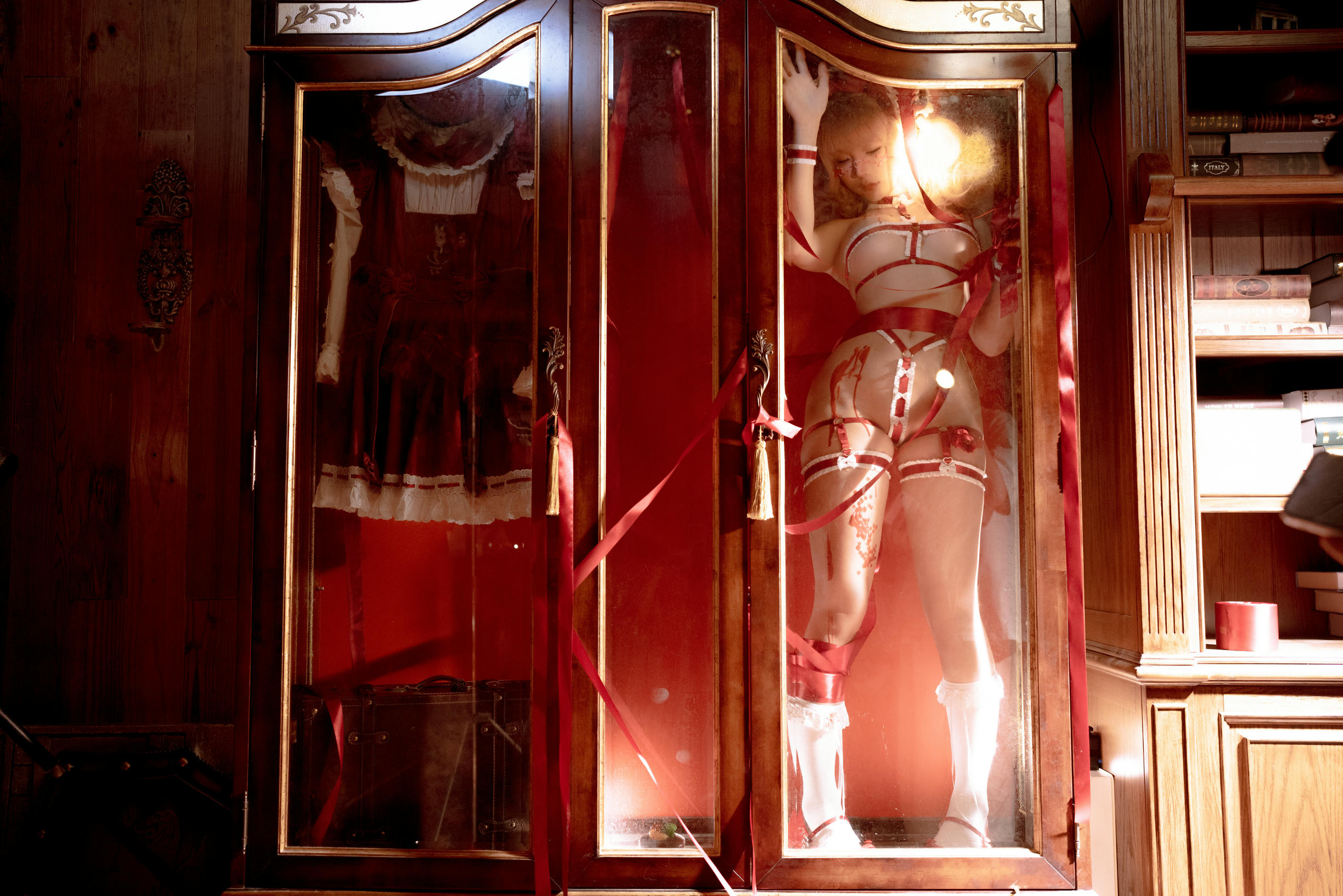 蠢沫沫 NO.317 橱窗娃娃[135P1V-1.27G]_第4集