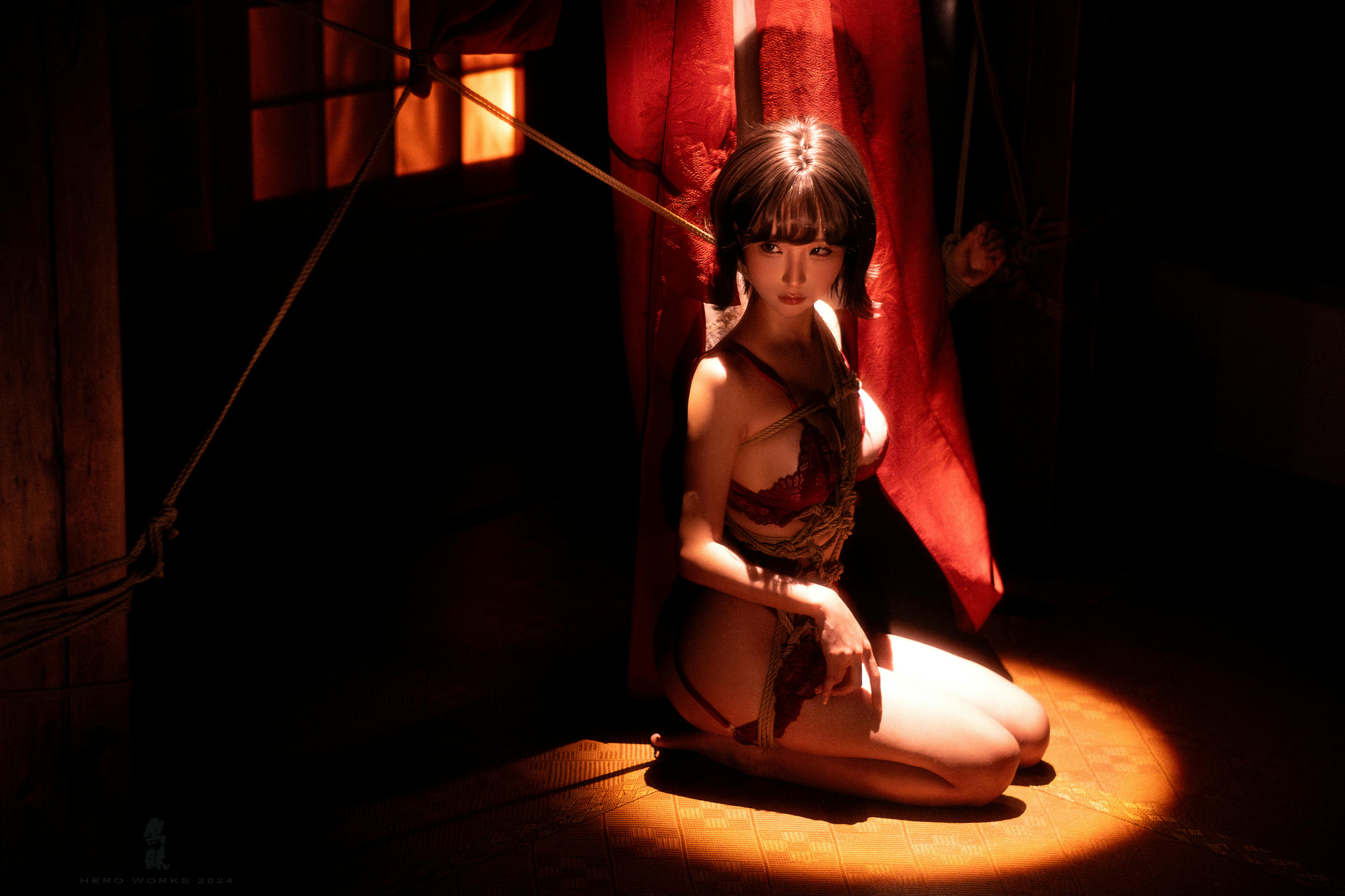 蠢沫沫 NO.318 2024年会员《绳》 [23P-245MB]_第1集