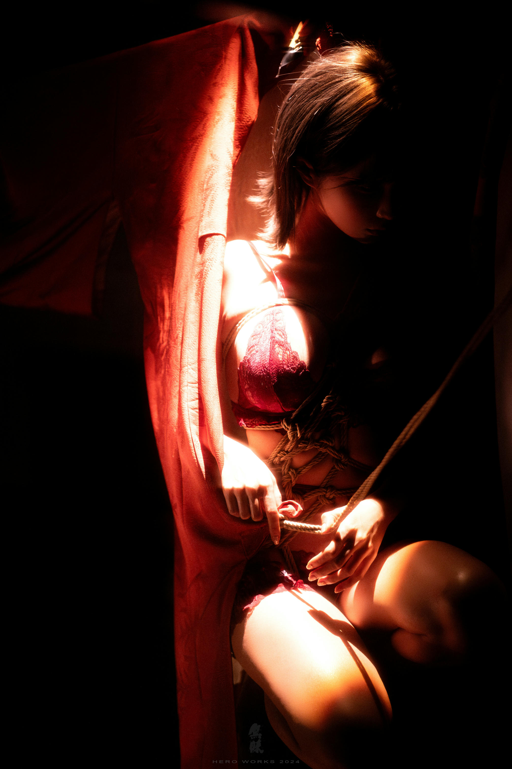 蠢沫沫 NO.318 2024年会员《绳》 [23P-245MB]_第1集