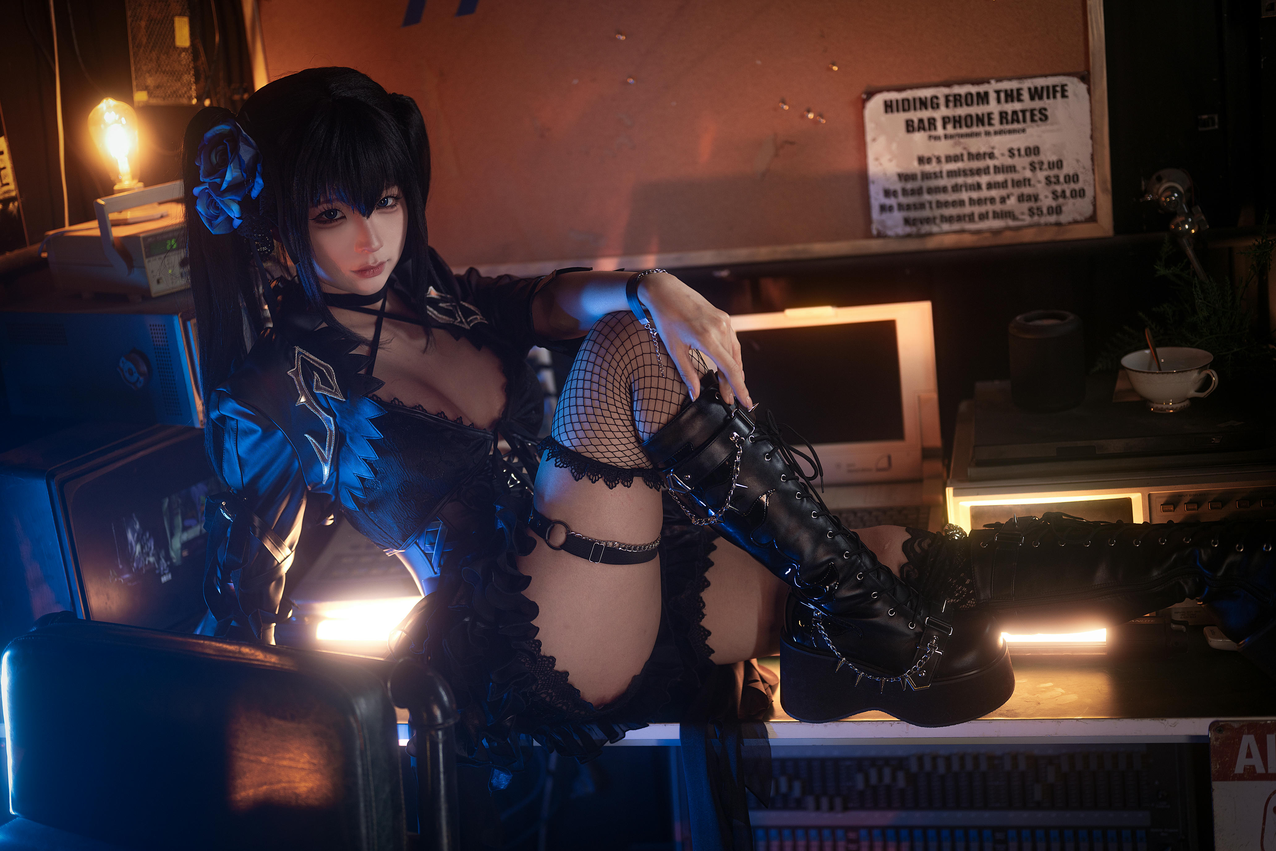 蠢沫沫 NO.320 黑岩射手 [36P 812MB]_第1集