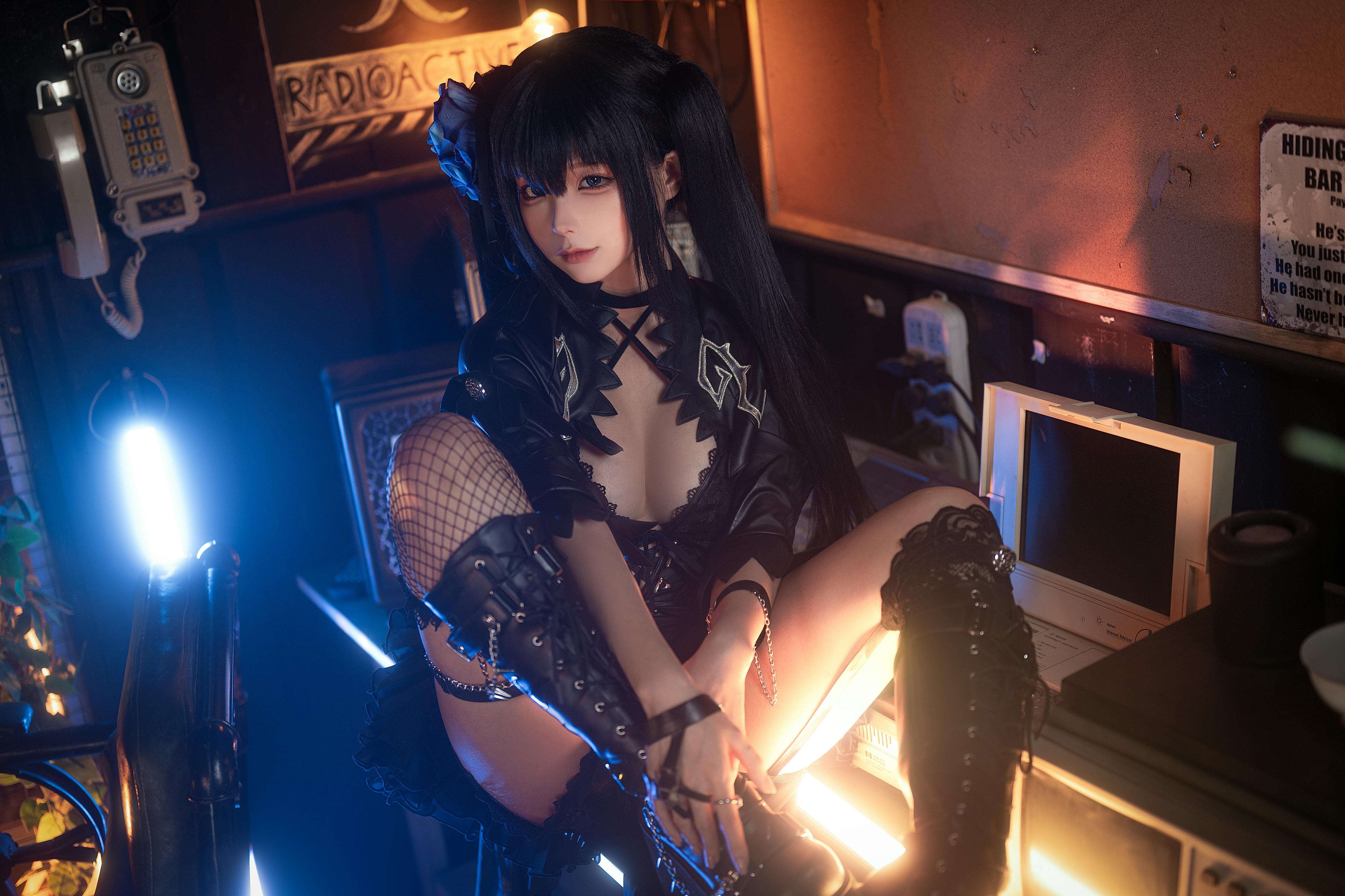 蠢沫沫 NO.320 黑岩射手 [36P 812MB]_第1集