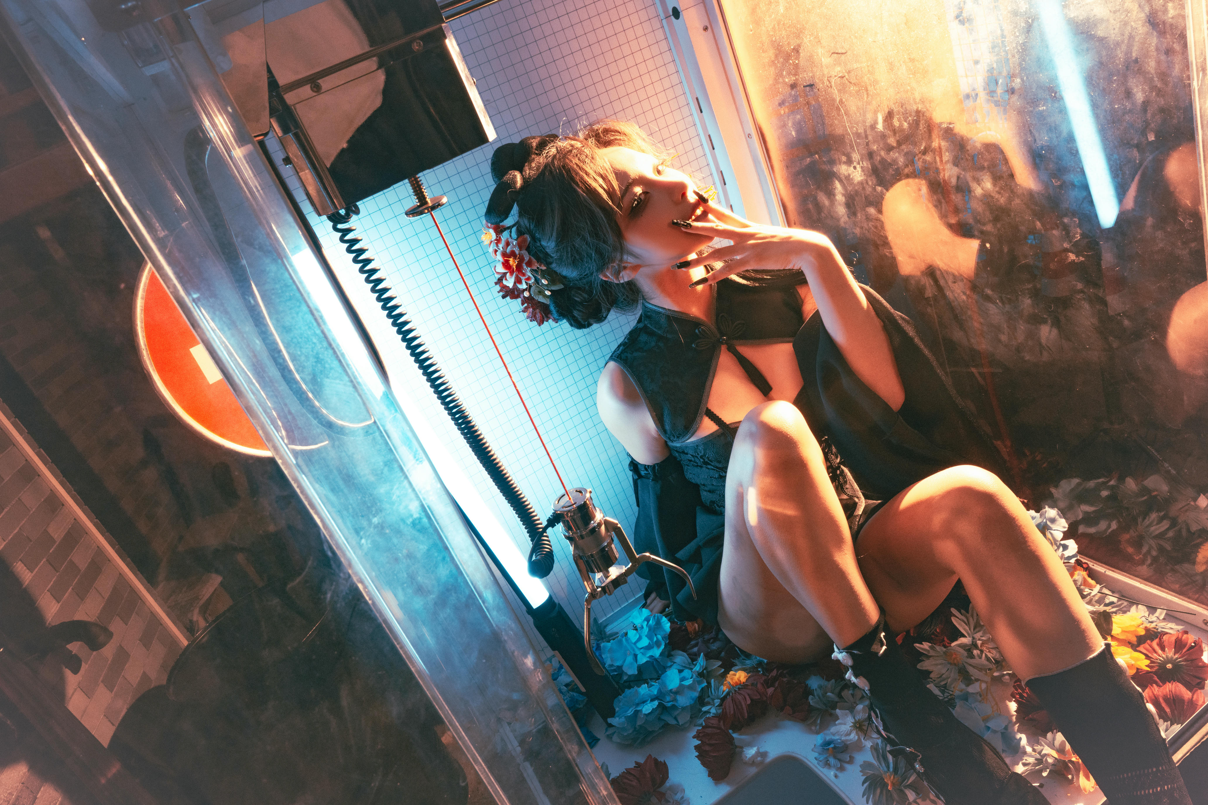 蠢沫沫 NO.324 蔻 少女后庭 [64P-1.60GB]_第2集