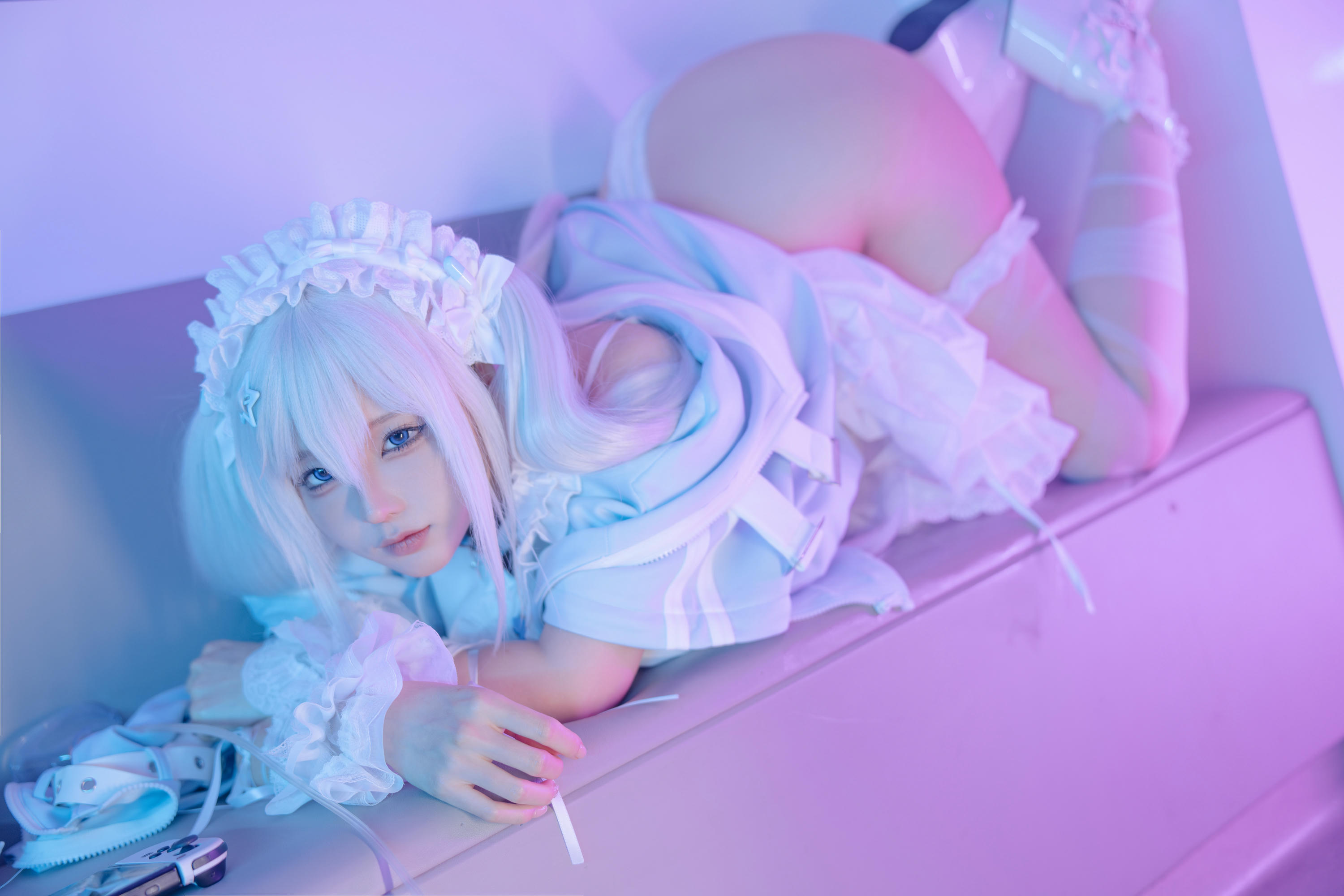 蠢沫沫 NO.325 水色 [244P2V-1.97GB]-水色-正片_第6集