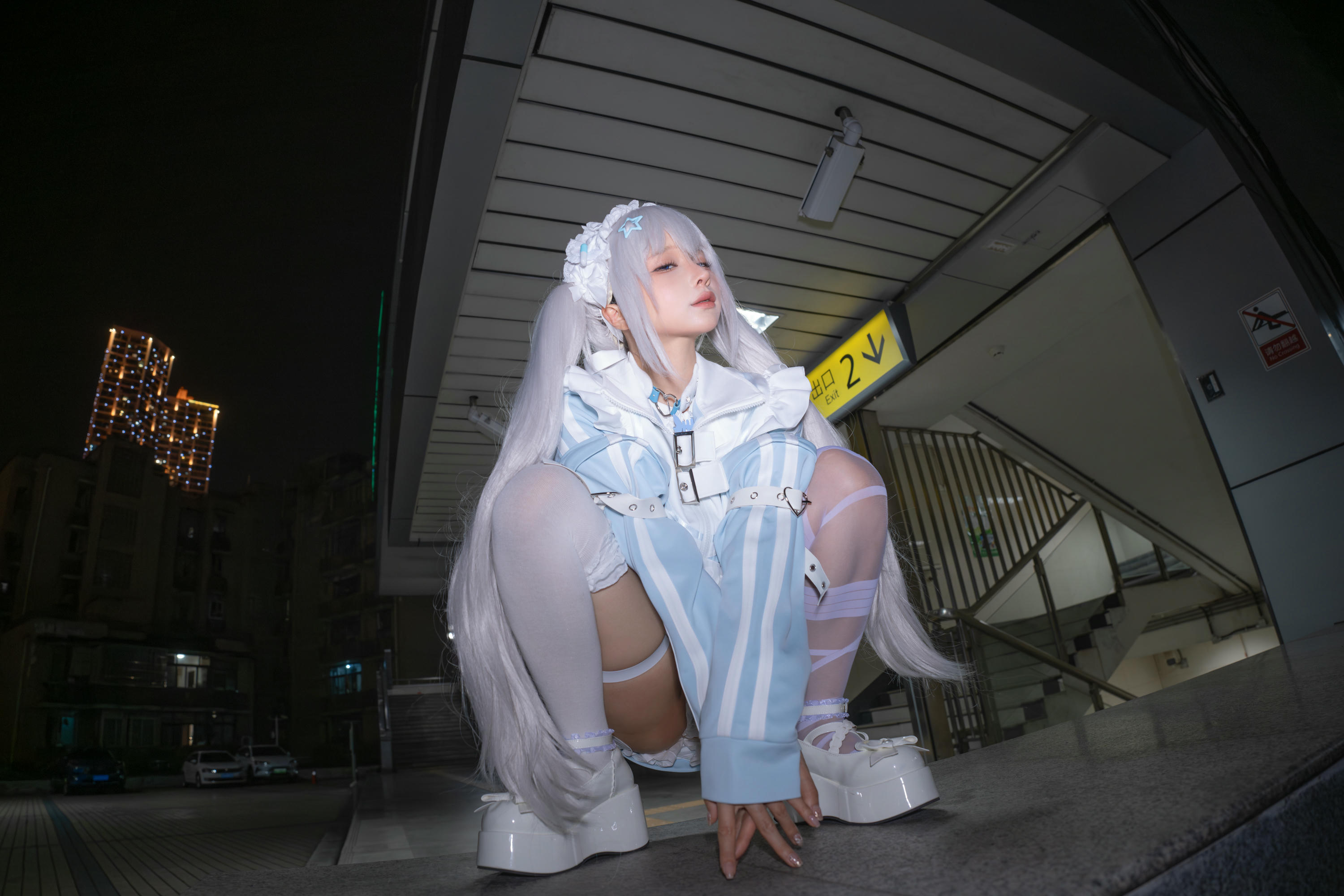 蠢沫沫 NO.325 水色 [244P2V-1.97GB]-水色-正片_第1集