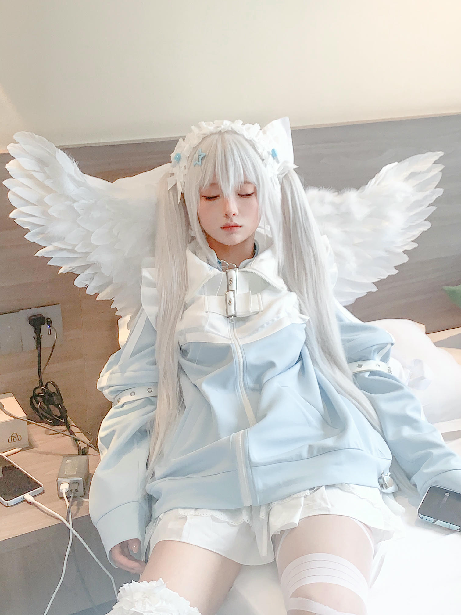 蠢沫沫 NO.325 水色 [244P2V-1.97GB]-水色-花絮_第1集