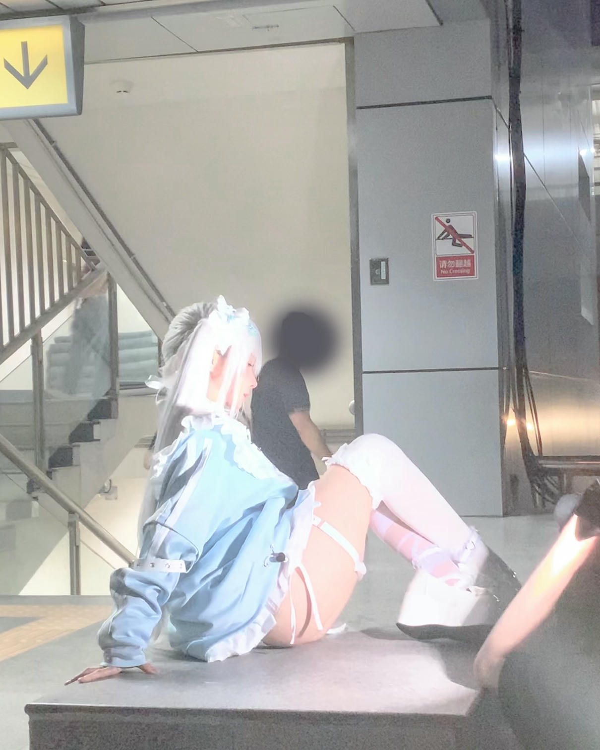 蠢沫沫 NO.325 水色 [244P2V-1.97GB]-水色-花絮_第1集