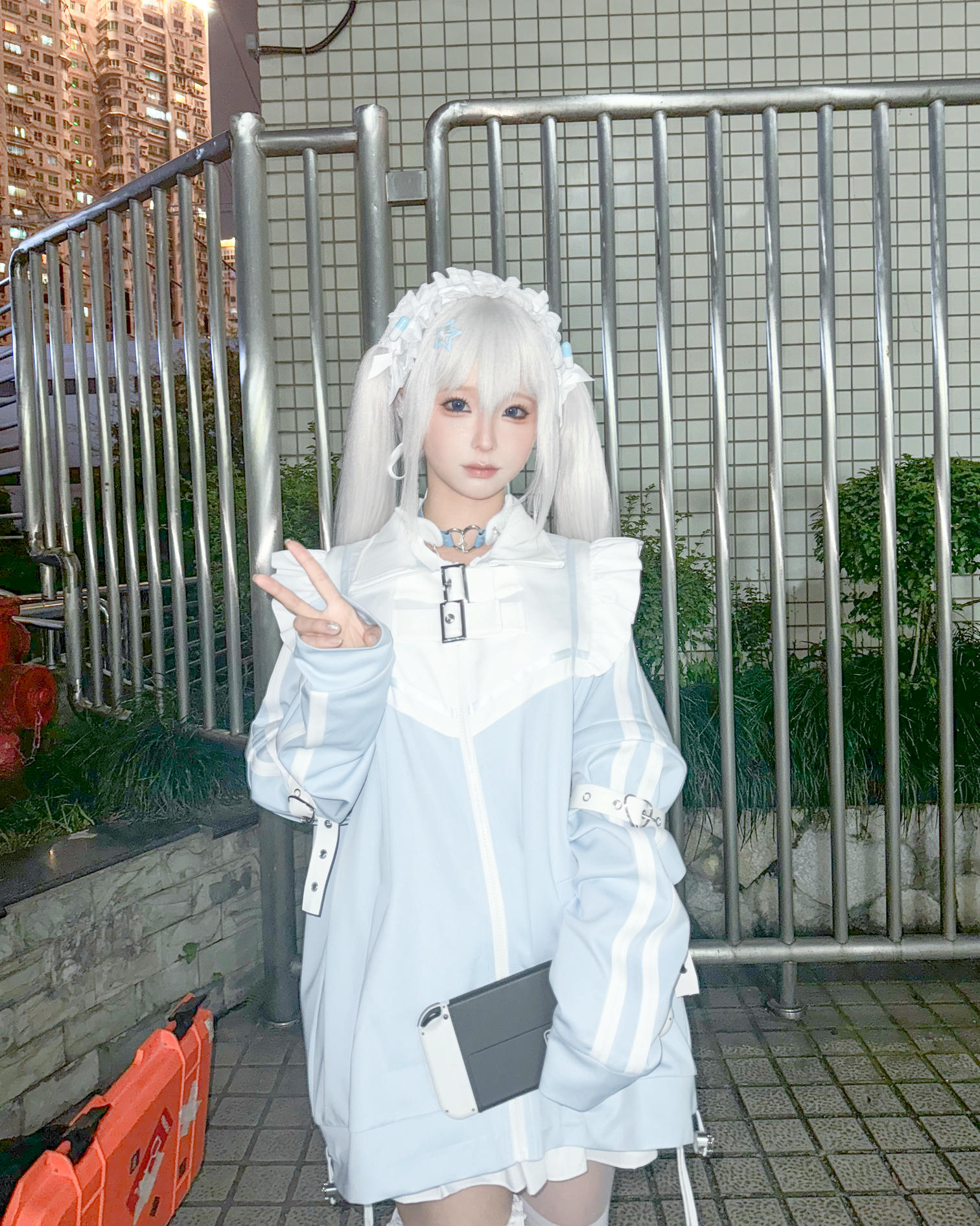 蠢沫沫 NO.325 水色 [244P2V-1.97GB]-水色-花絮_第1集