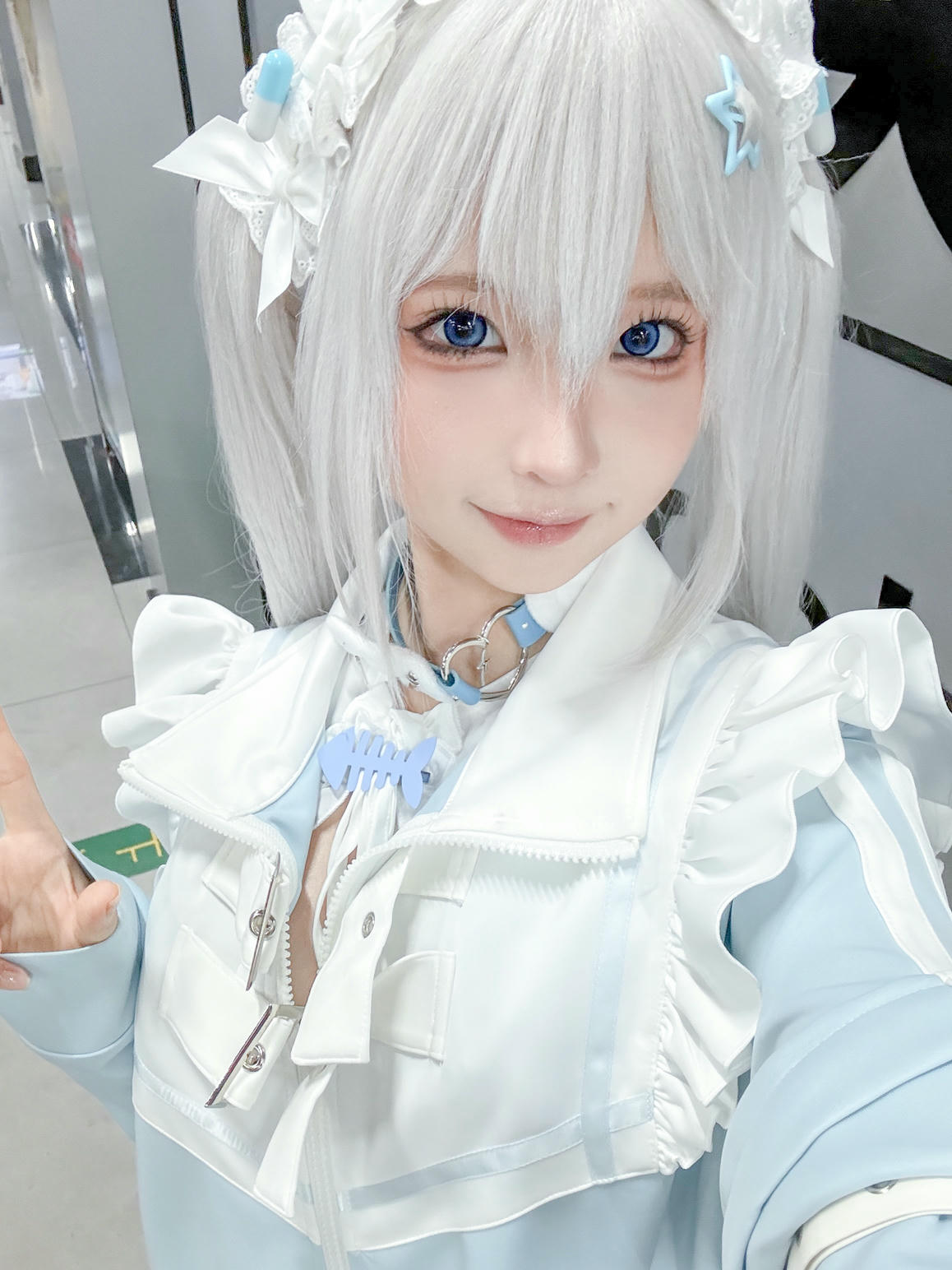 蠢沫沫 NO.325 水色 [244P2V-1.97GB]-水色-花絮_第2集