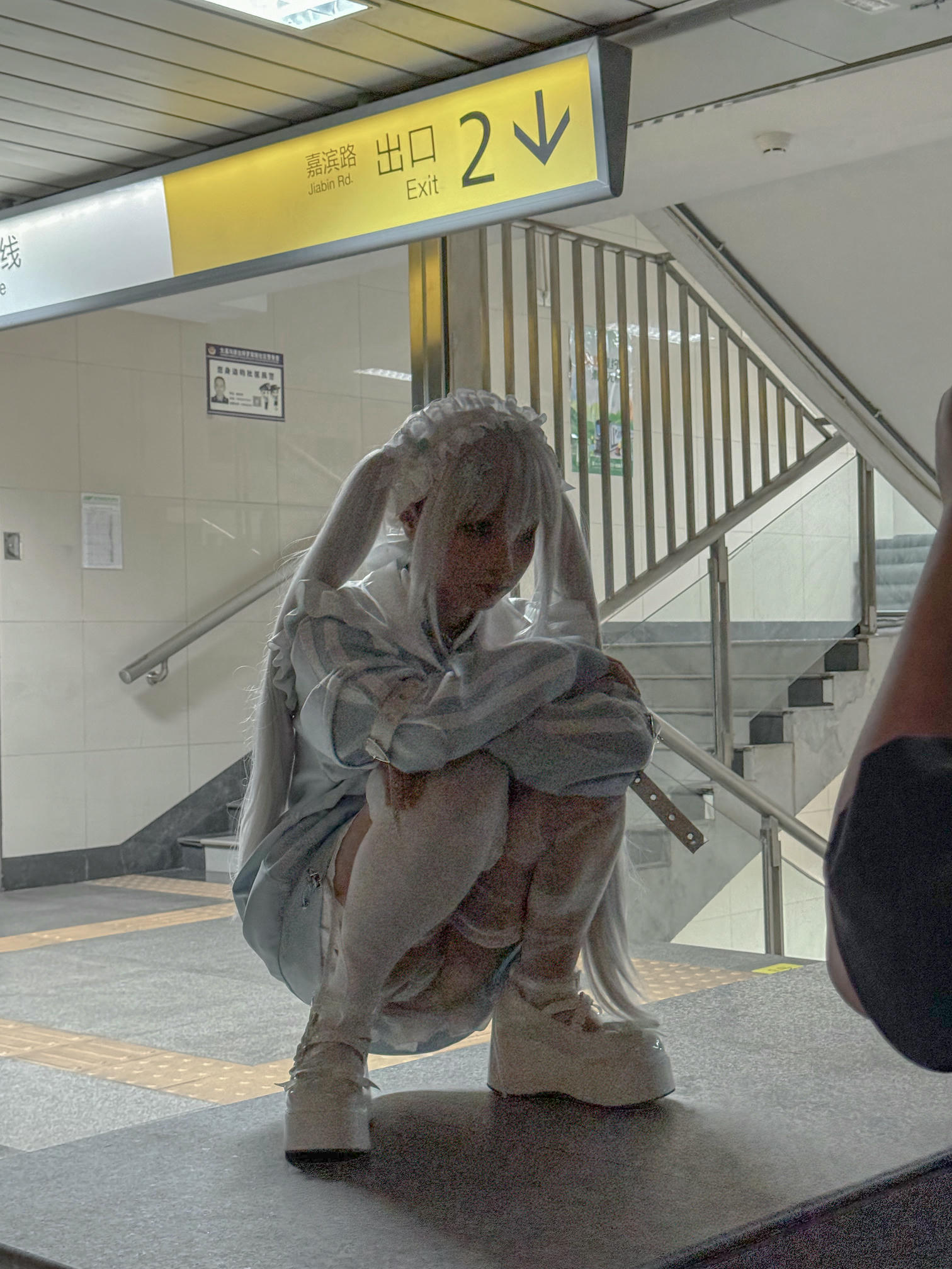 蠢沫沫 NO.325 水色 [244P2V-1.97GB]-水色-花絮_第2集