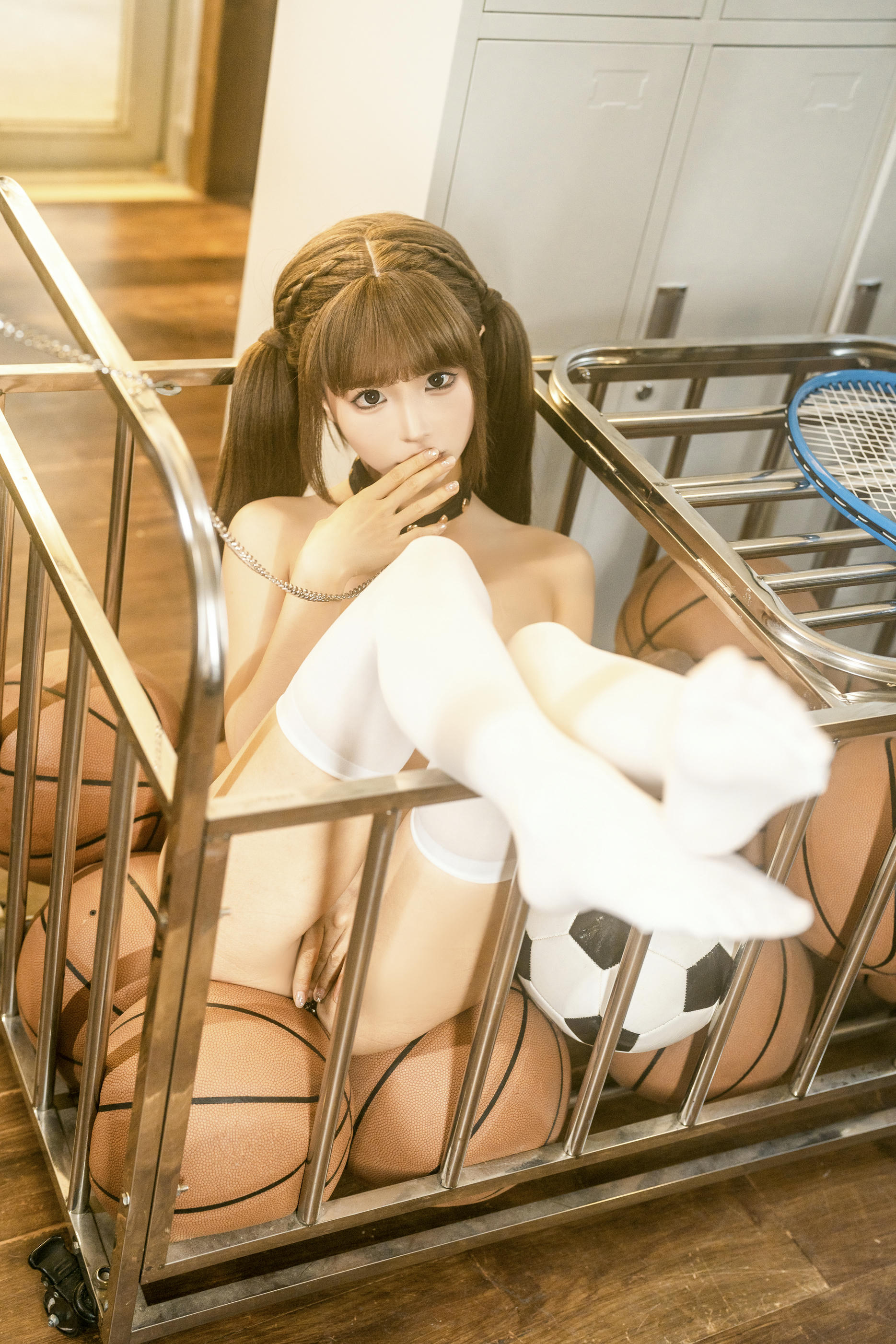 蠢沫沫 NO.326《体操室》[104P 1.38GB]_第4集