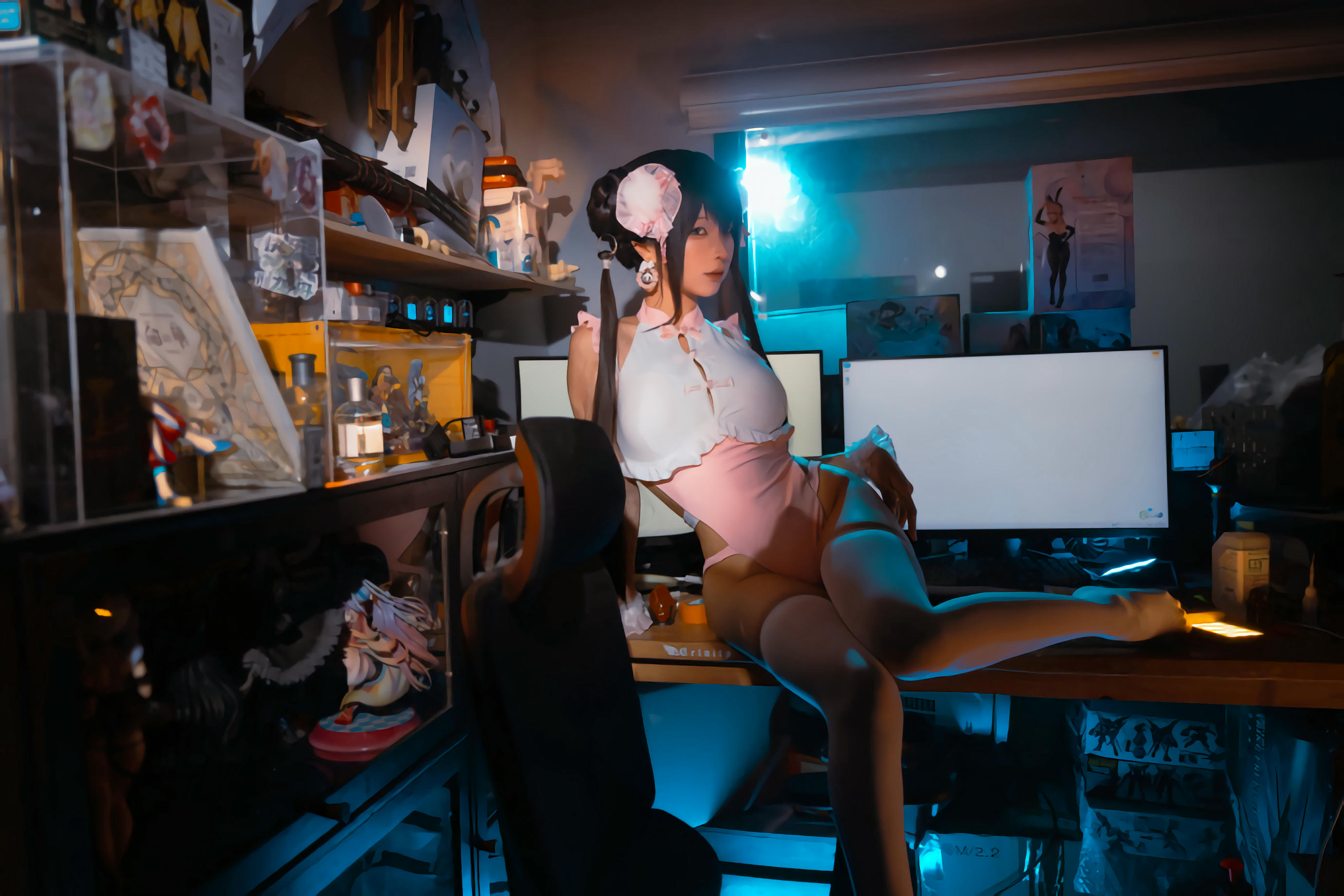 蠢沫沫 NO.327 熊猫娘[21P-234.1M]_第1集