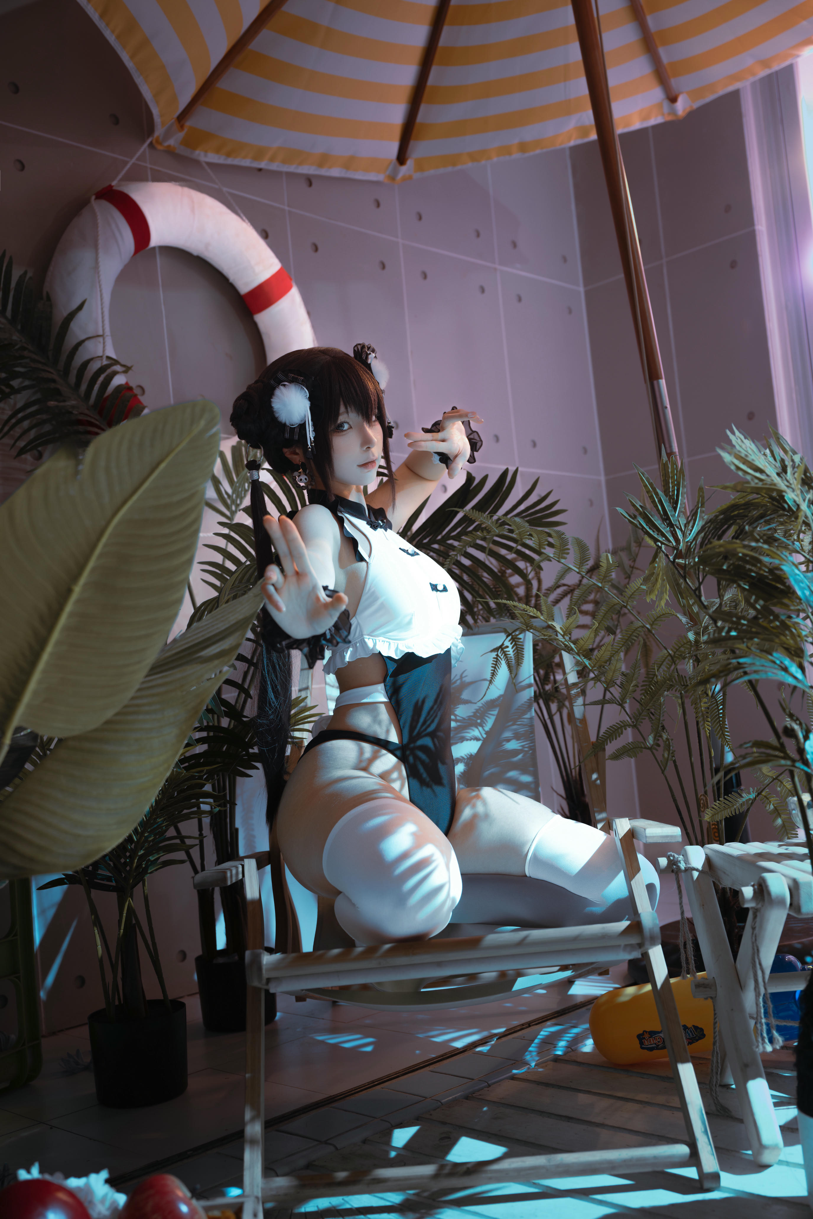 蠢沫沫 NO.328 熊猫娘 [105P 1.45GB]_第2集