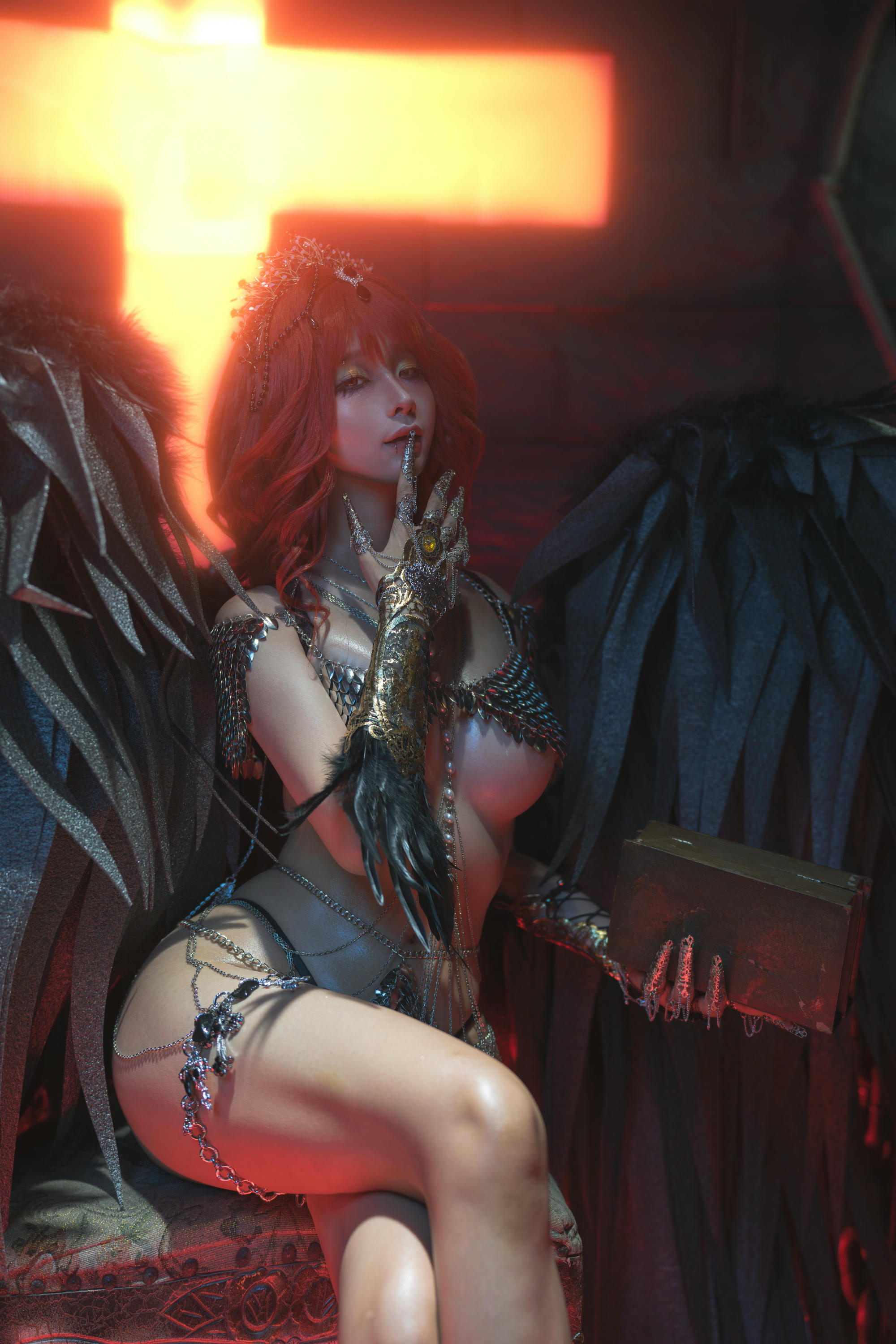 蠢沫沫 NO.329 黑天使 [238P2V-2.12GB]_第1集