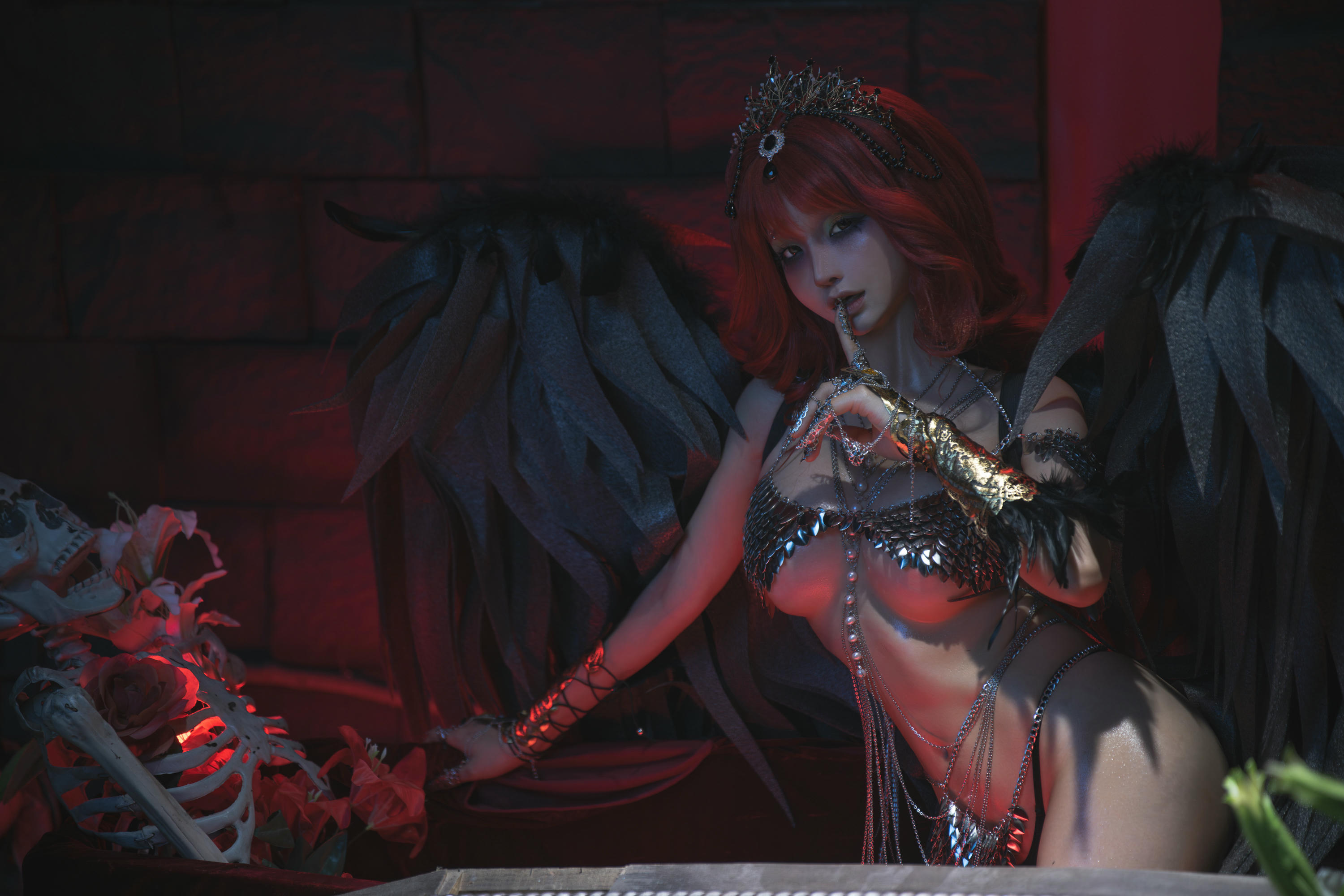 蠢沫沫 NO.329 黑天使 [238P2V-2.12GB]_第6集