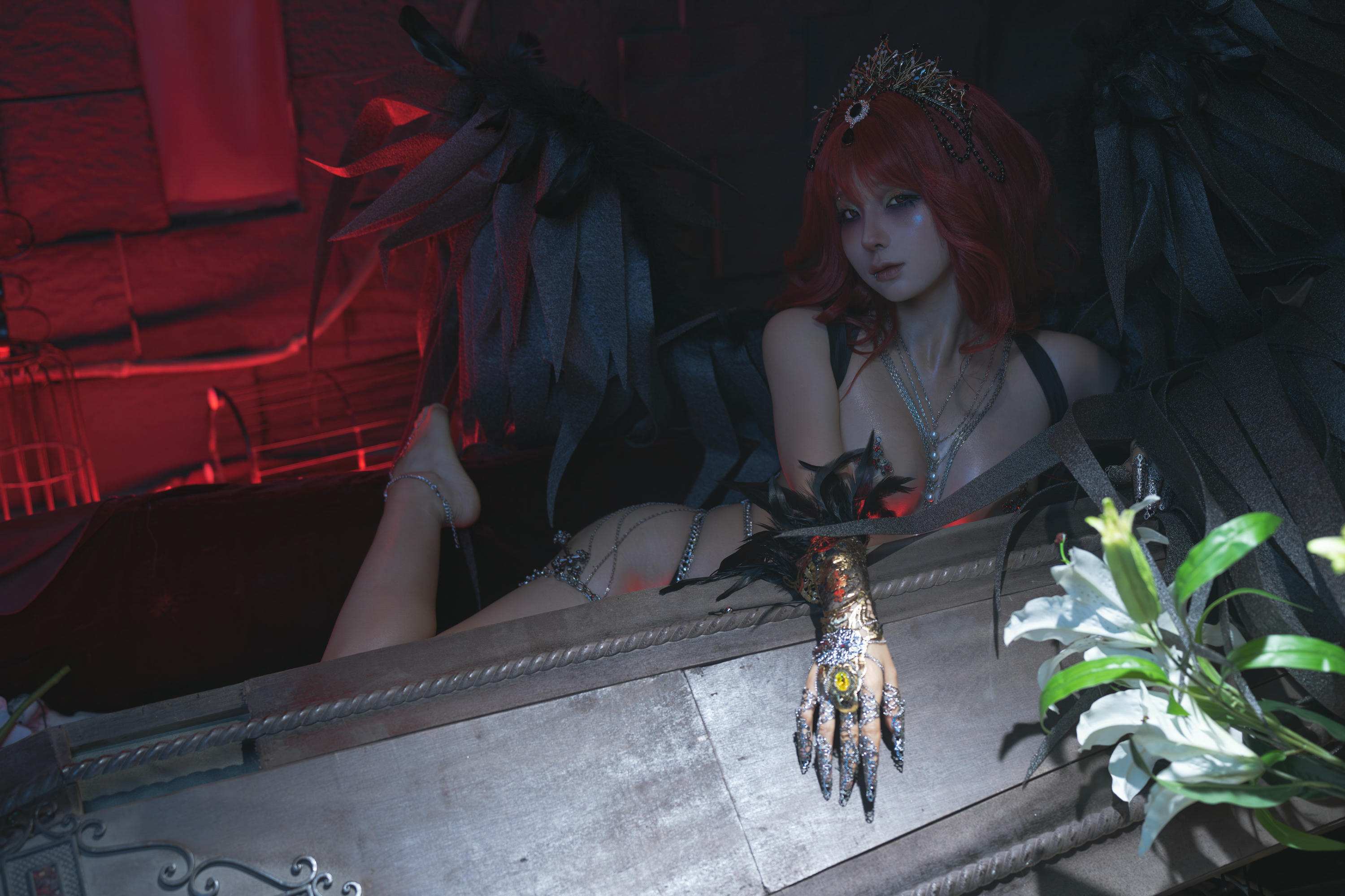 蠢沫沫 NO.329 黑天使 [238P2V-2.12GB]_第6集