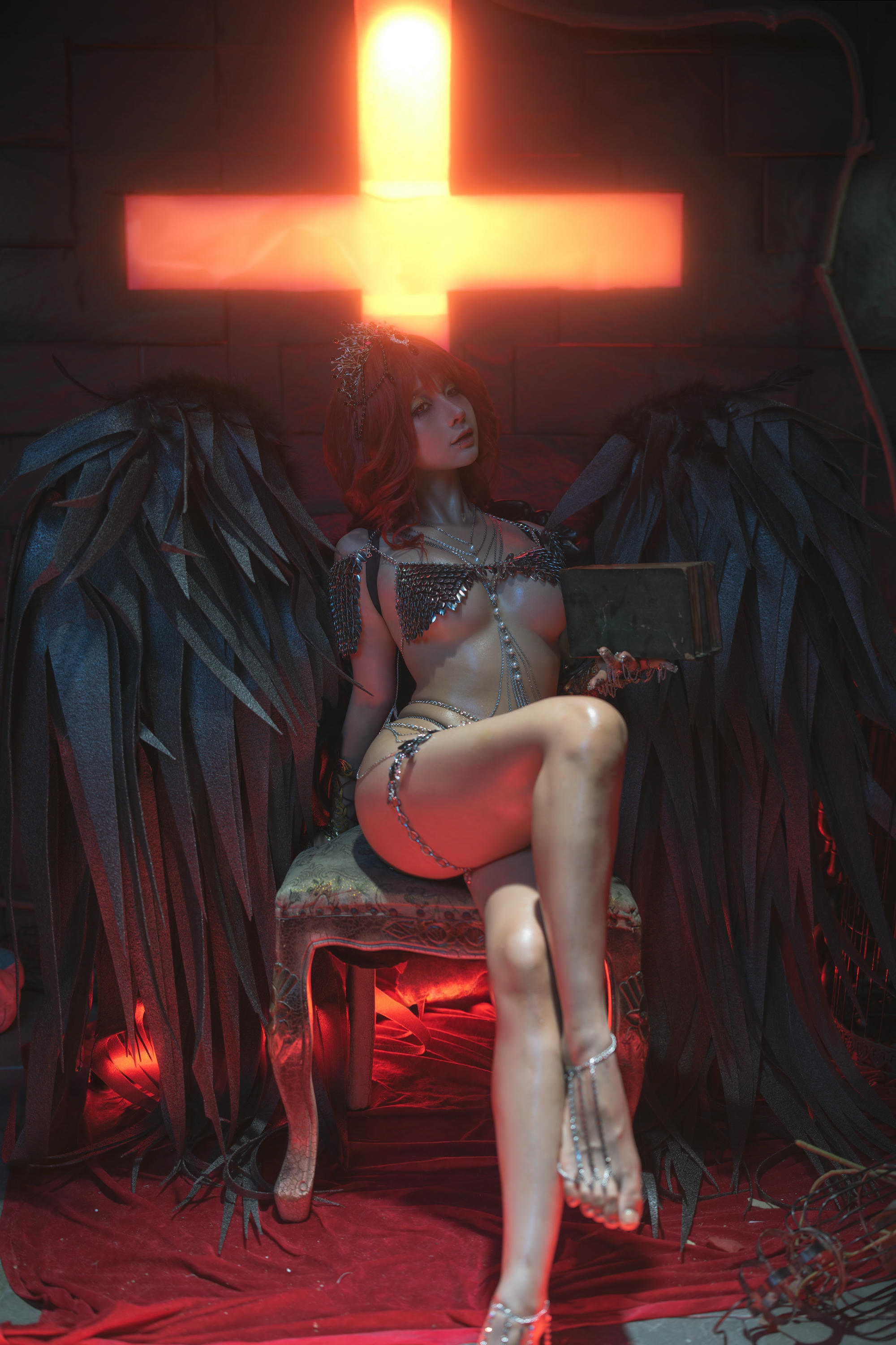 蠢沫沫 NO.329 黑天使 [238P2V-2.12GB]_第1集