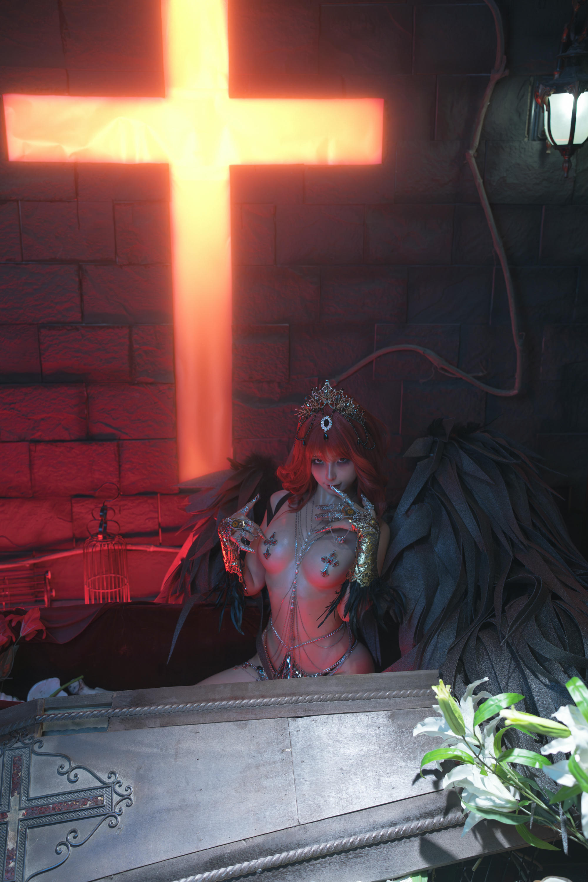 蠢沫沫 NO.329 黑天使 [238P2V-2.12GB]_第6集