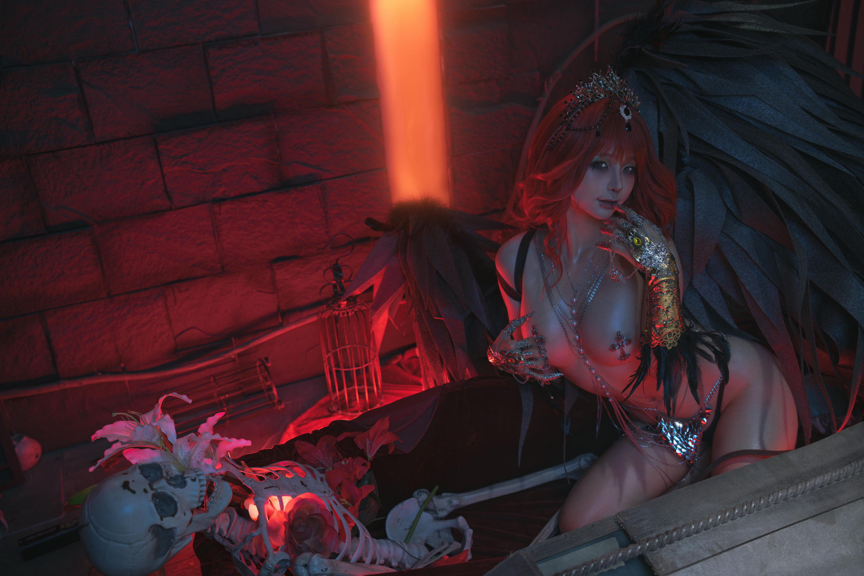 蠢沫沫 NO.329 黑天使 [238P2V-2.12GB]_第6集