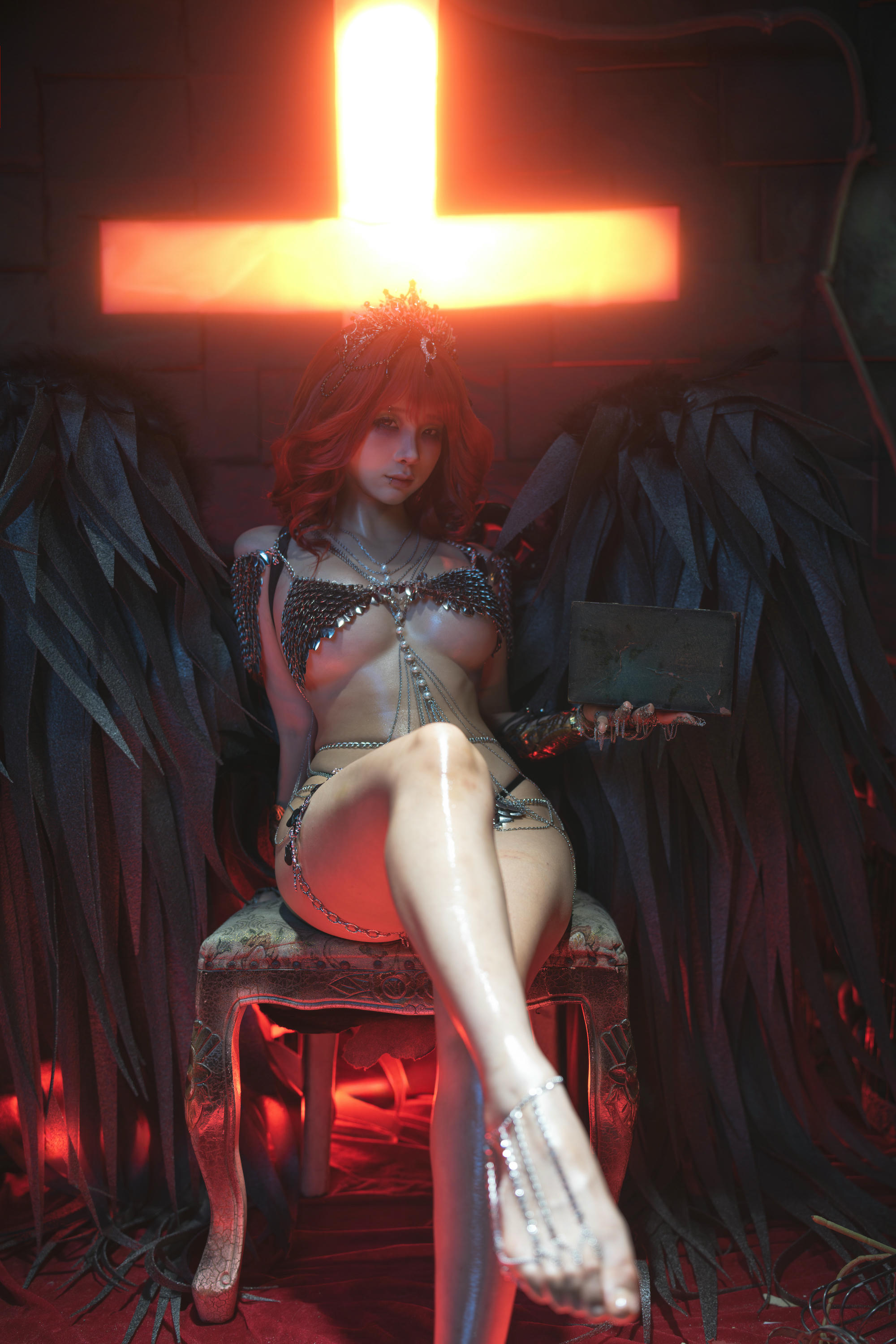 蠢沫沫 NO.329 黑天使 [238P2V-2.12GB]_第1集