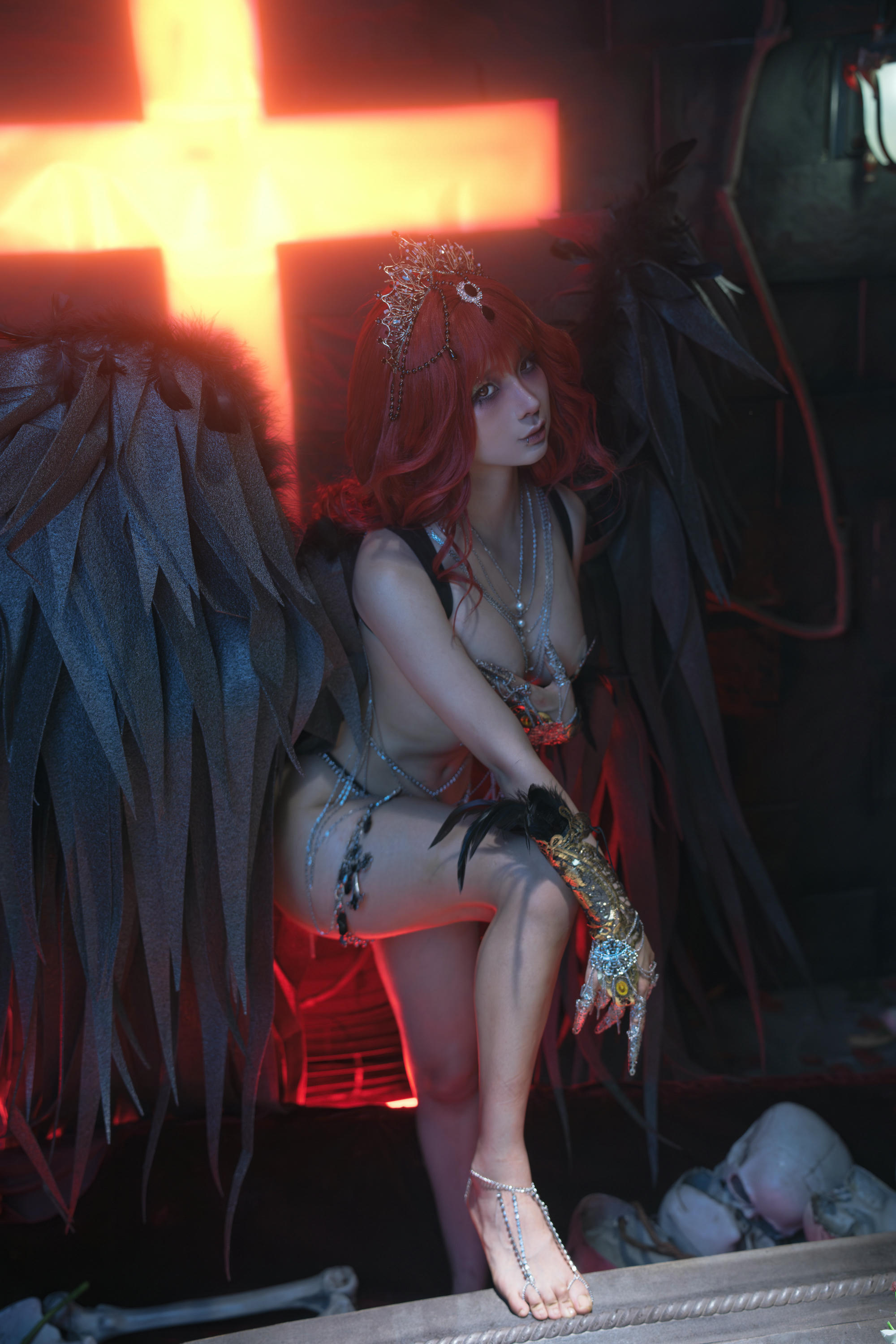 蠢沫沫 NO.329 黑天使 [238P2V-2.12GB]_第7集