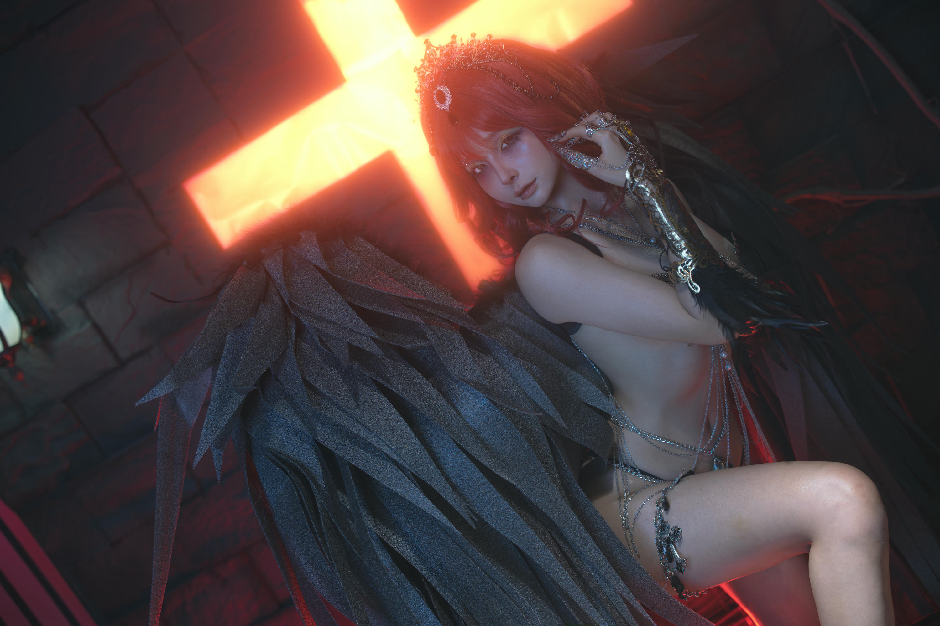 蠢沫沫 NO.329 黑天使 [238P2V-2.12GB]_第7集