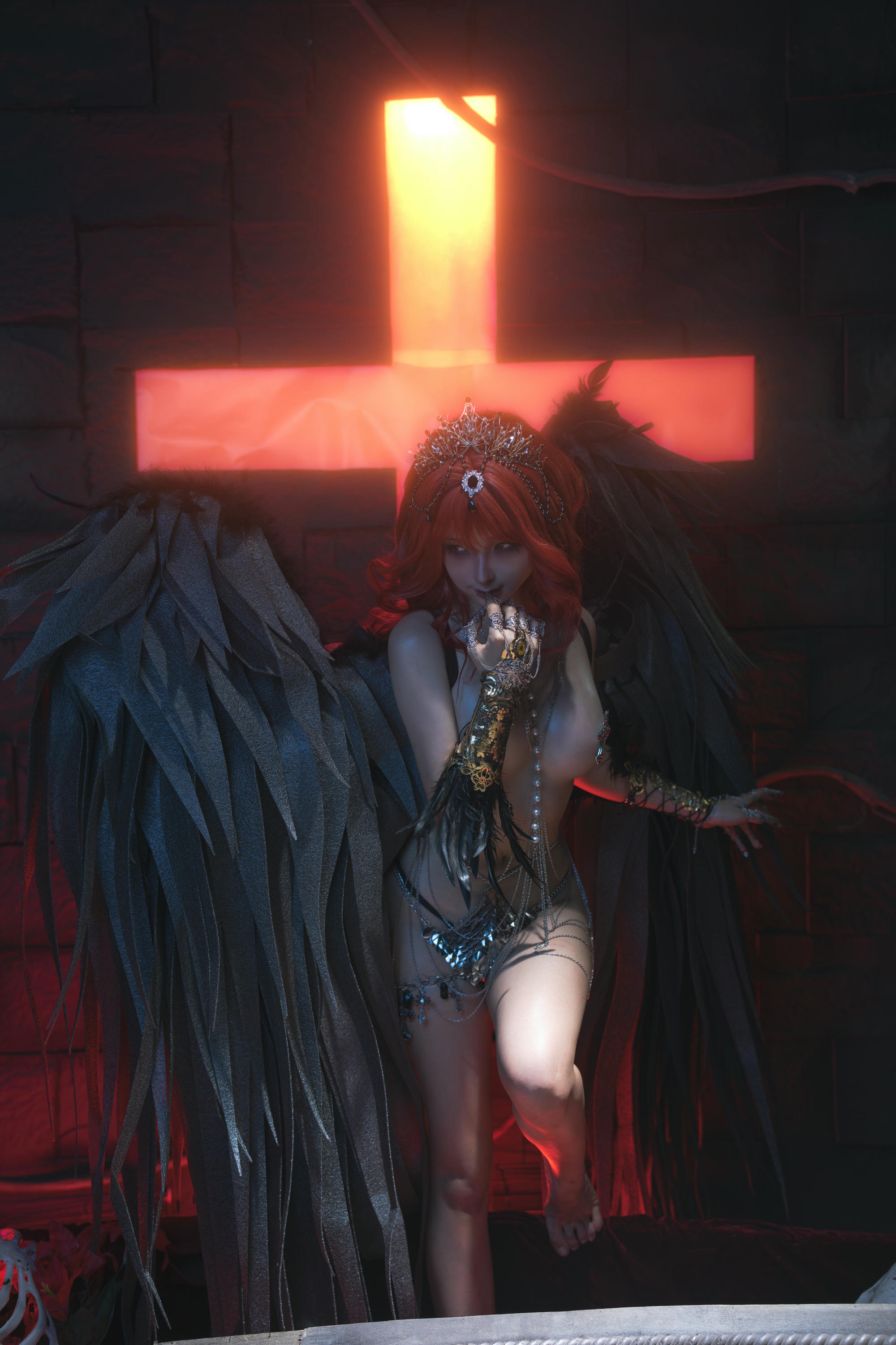 蠢沫沫 NO.329 黑天使 [238P2V-2.12GB]_第7集