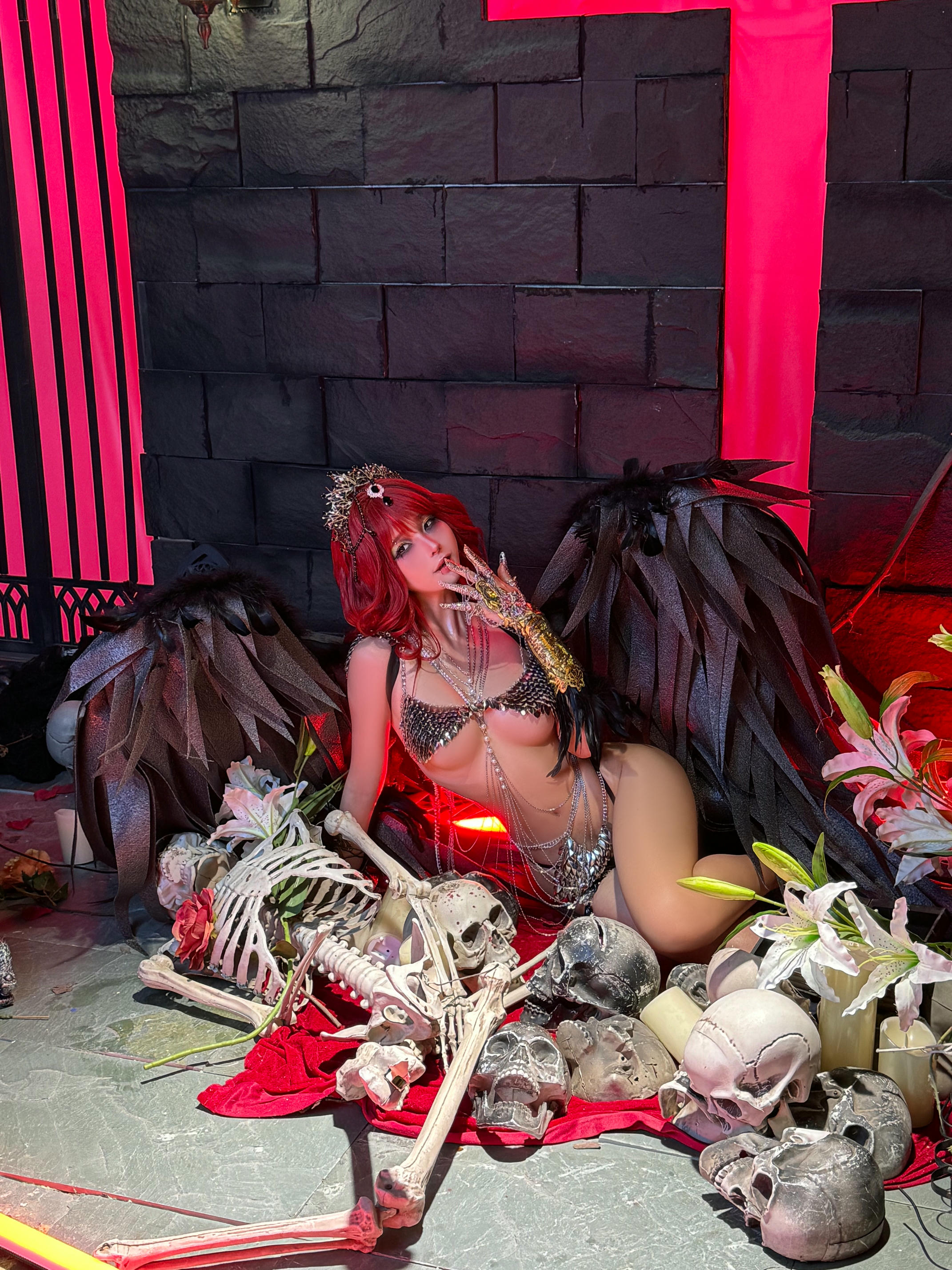 蠢沫沫 NO.329 黑天使 [238P2V-2.12GB]_第8集