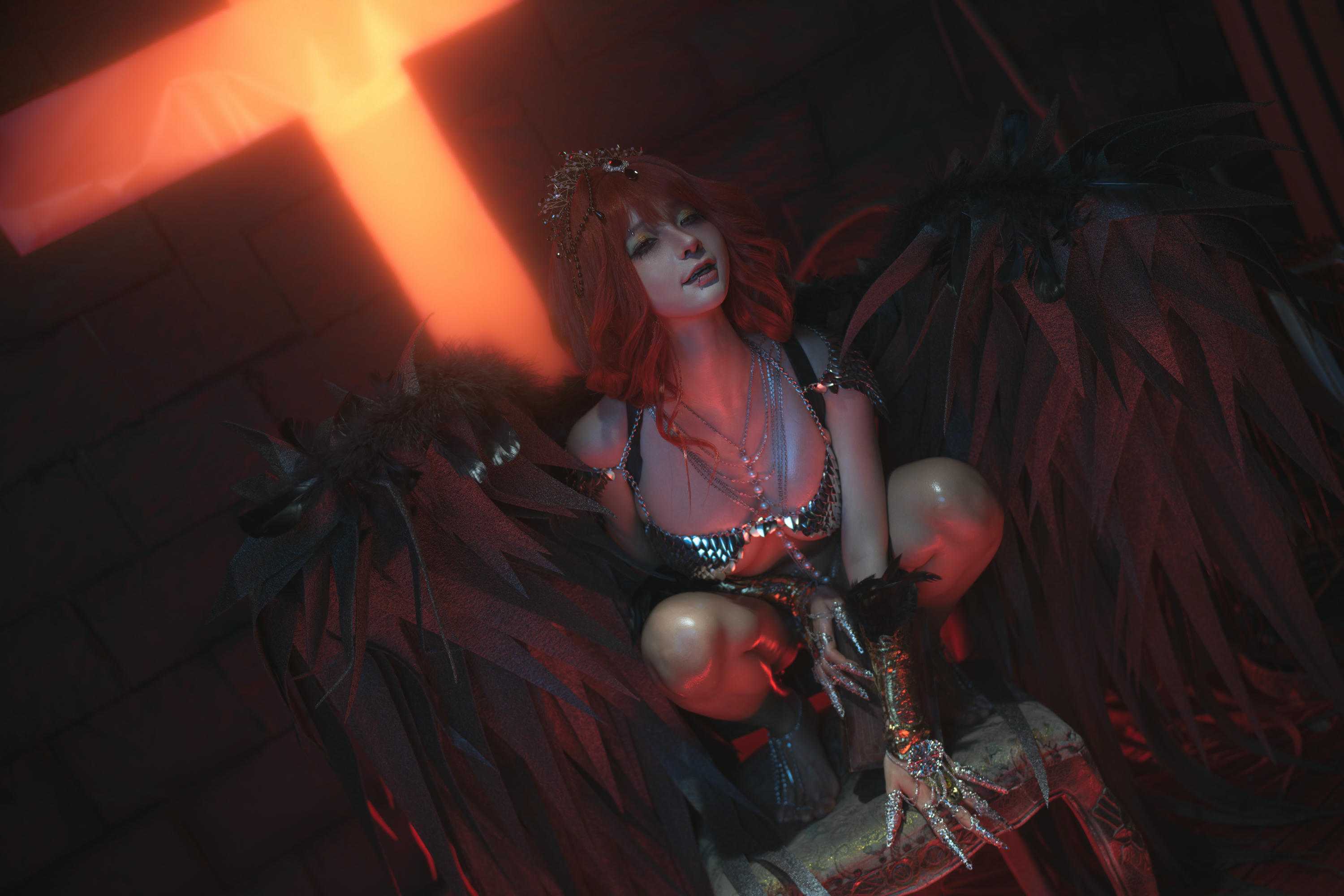 蠢沫沫 NO.329 黑天使 [238P2V-2.12GB]_第2集