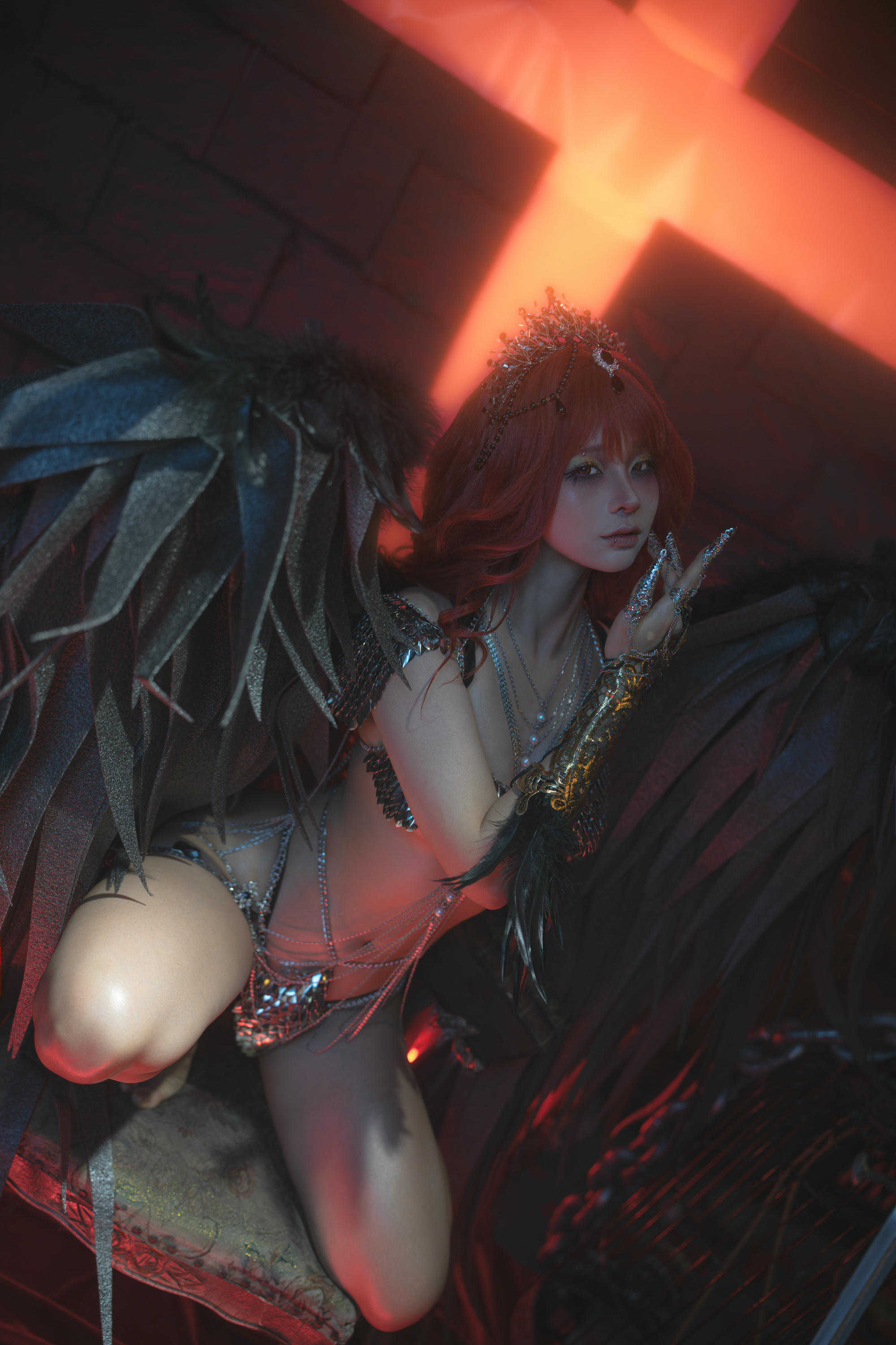 蠢沫沫 NO.329 黑天使 [238P2V-2.12GB]_第2集