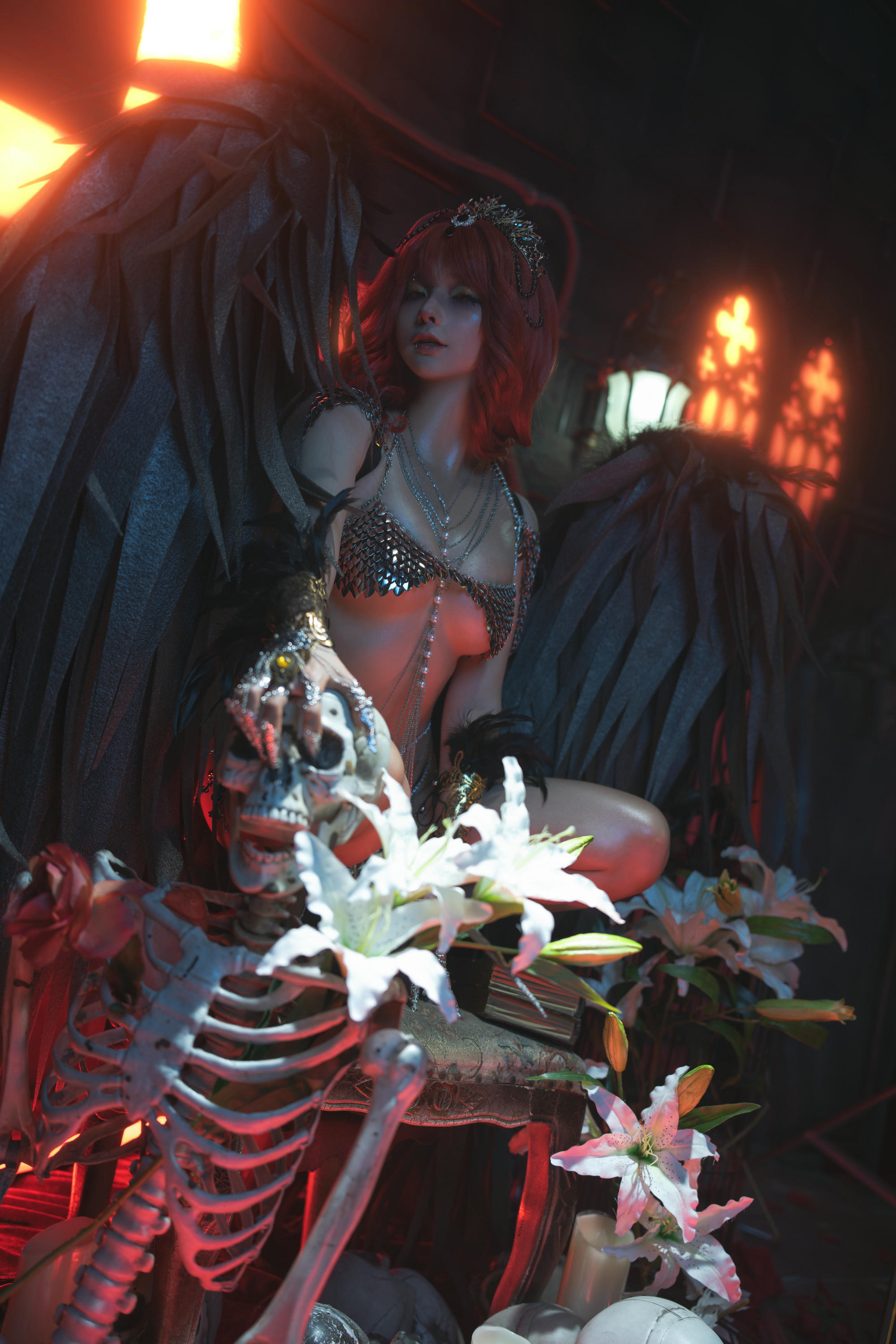 蠢沫沫 NO.329 黑天使 [238P2V-2.12GB]_第2集