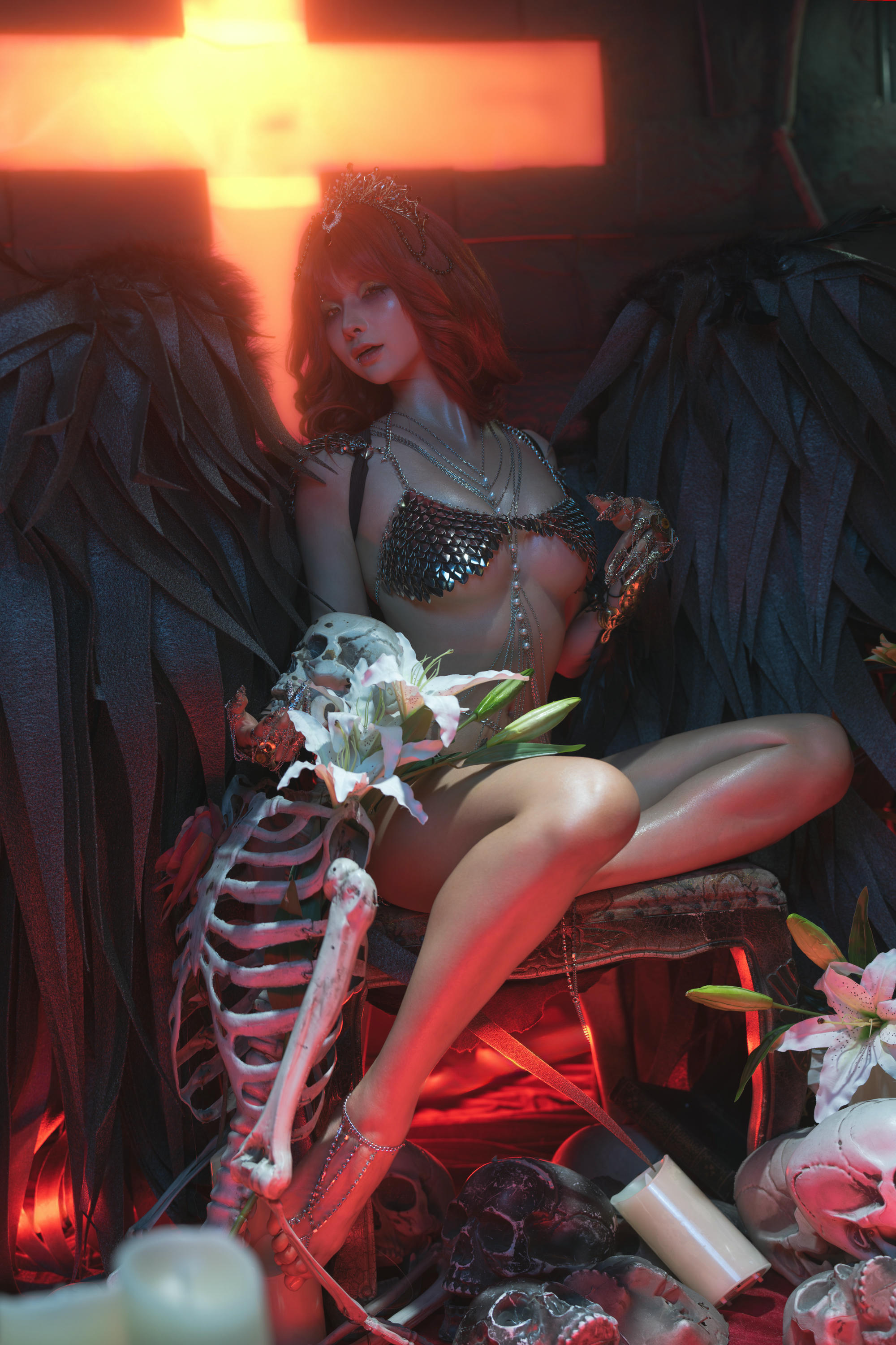 蠢沫沫 NO.329 黑天使 [238P2V-2.12GB]_第3集