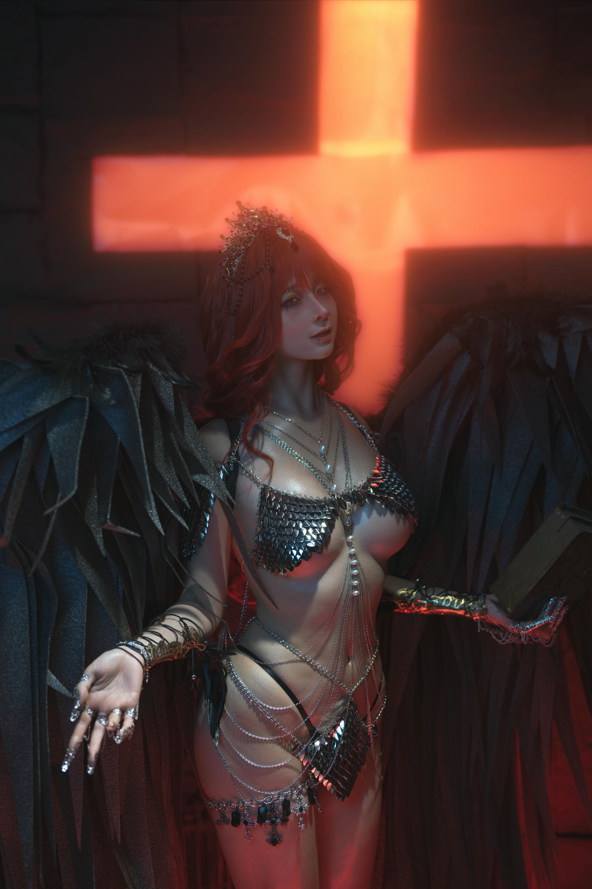 蠢沫沫 NO.329 黑天使 [238P2V-2.12GB]_第1集