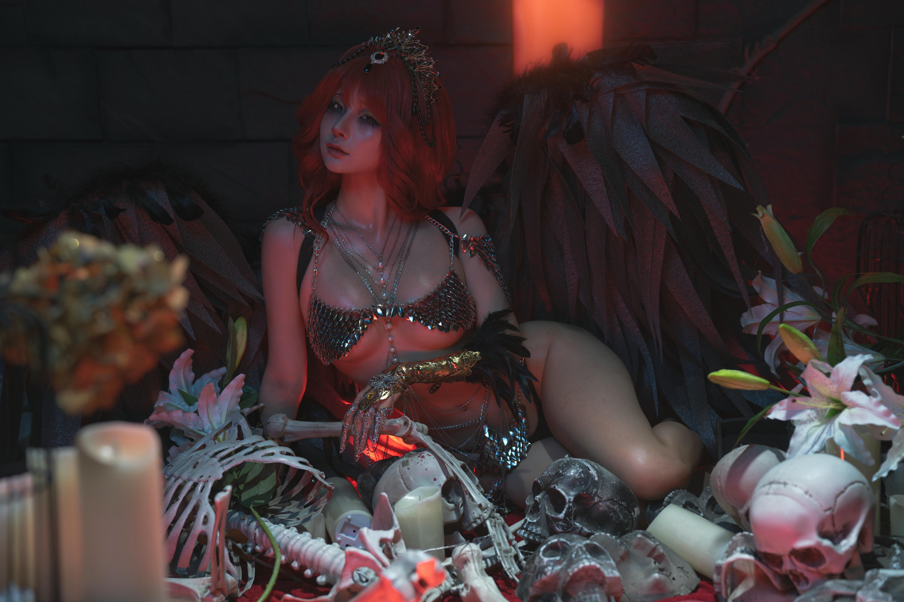 蠢沫沫 NO.329 黑天使 [238P2V-2.12GB]_第3集