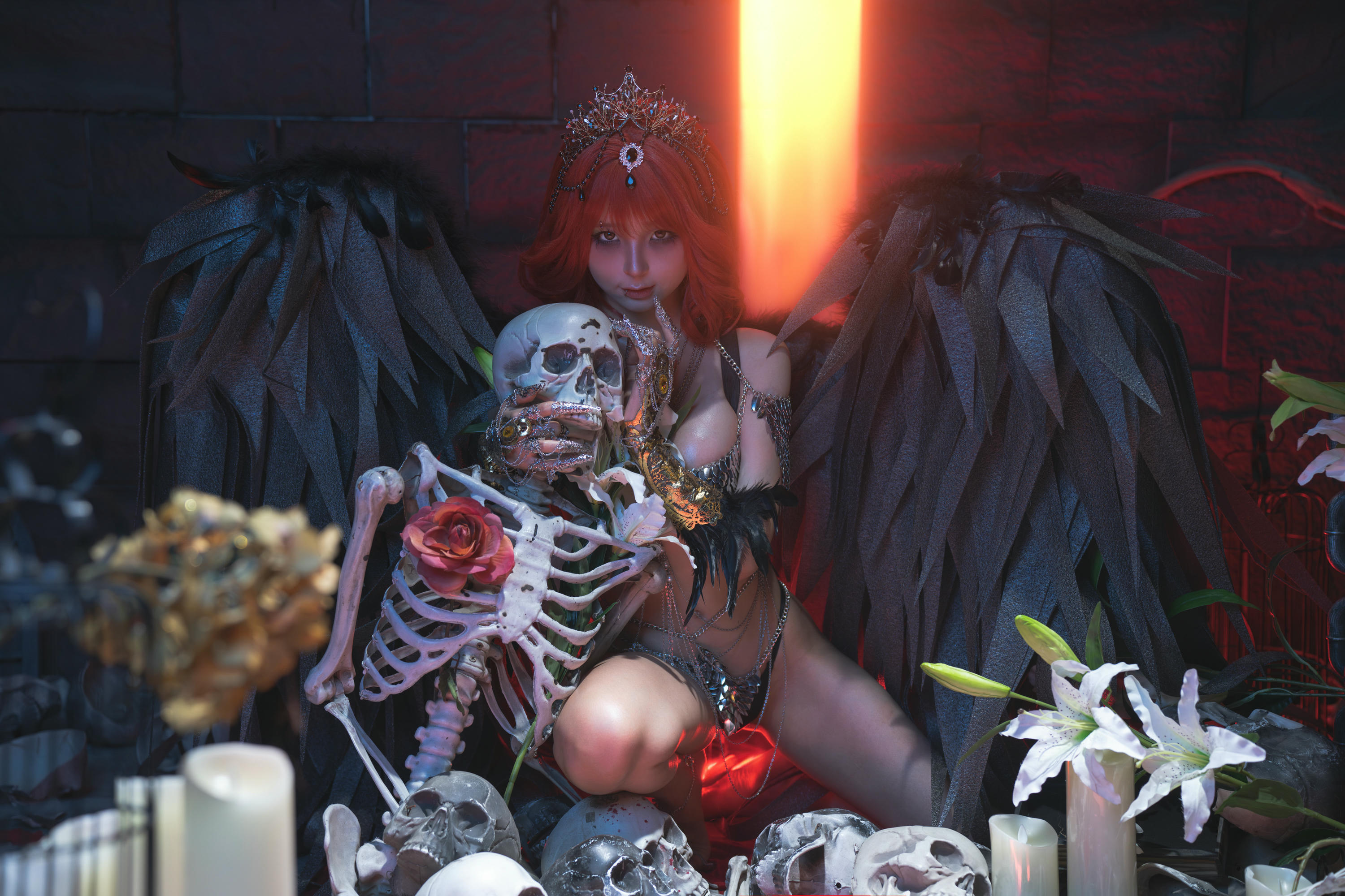 蠢沫沫 NO.329 黑天使 [238P2V-2.12GB]_第4集