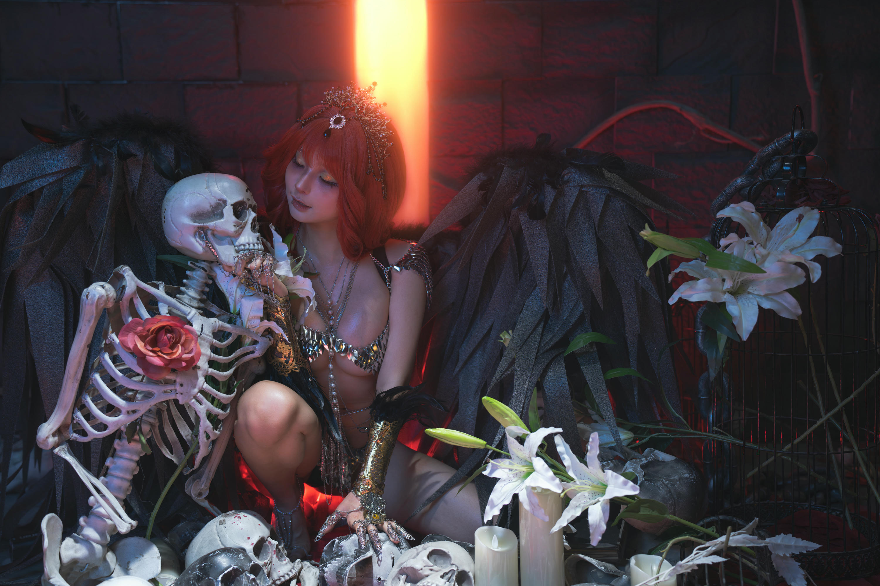 蠢沫沫 NO.329 黑天使 [238P2V-2.12GB]_第4集