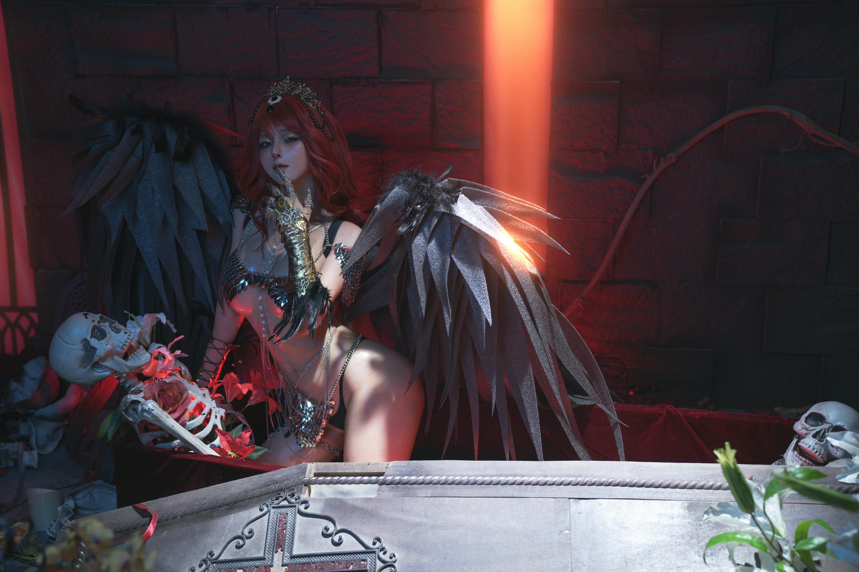 蠢沫沫 NO.329 黑天使 [238P2V-2.12GB]_第4集