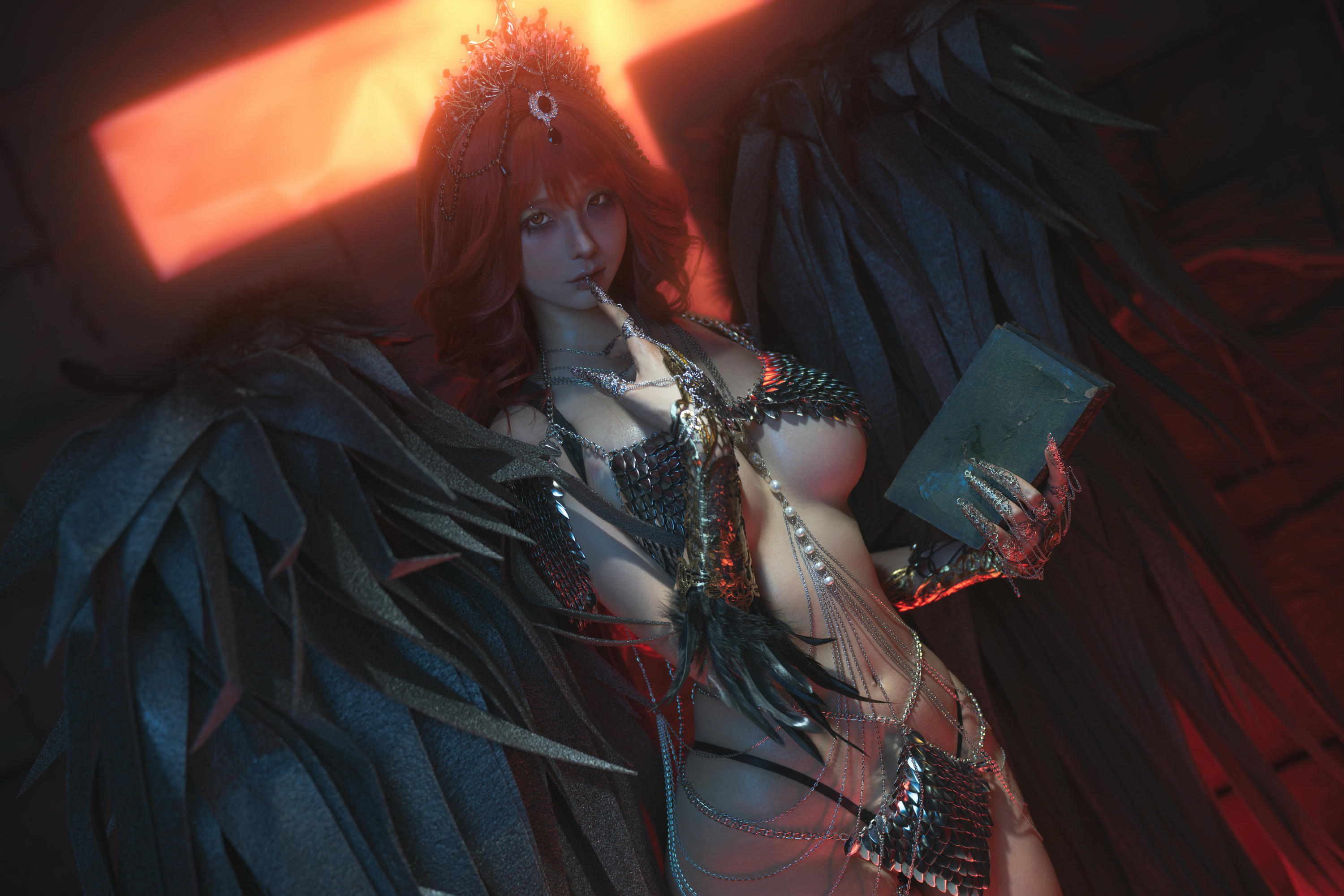 蠢沫沫 NO.329 黑天使 [238P2V-2.12GB]_第1集