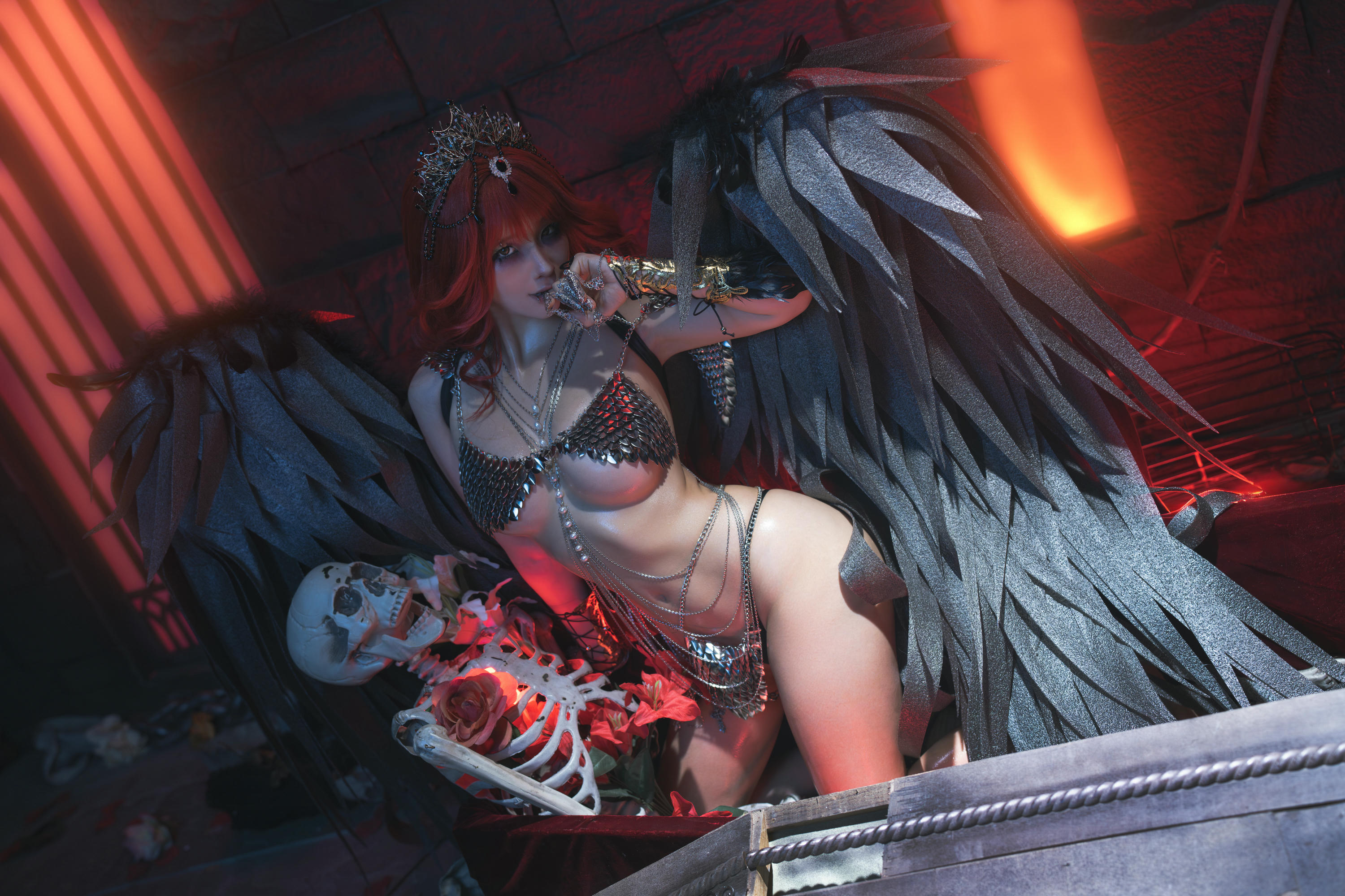 蠢沫沫 NO.329 黑天使 [238P2V-2.12GB]_第5集