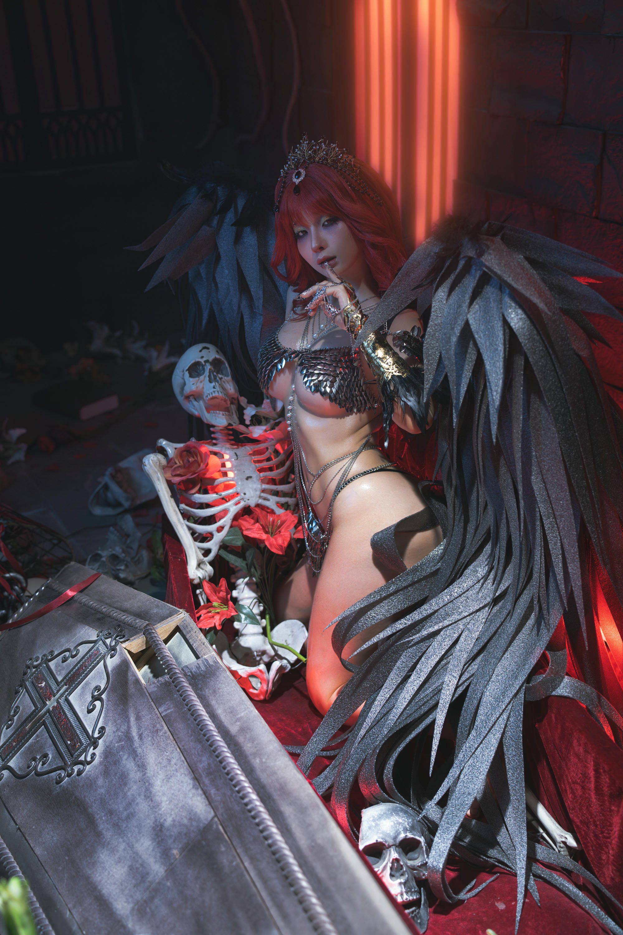 蠢沫沫 NO.329 黑天使 [238P2V-2.12GB]_第5集