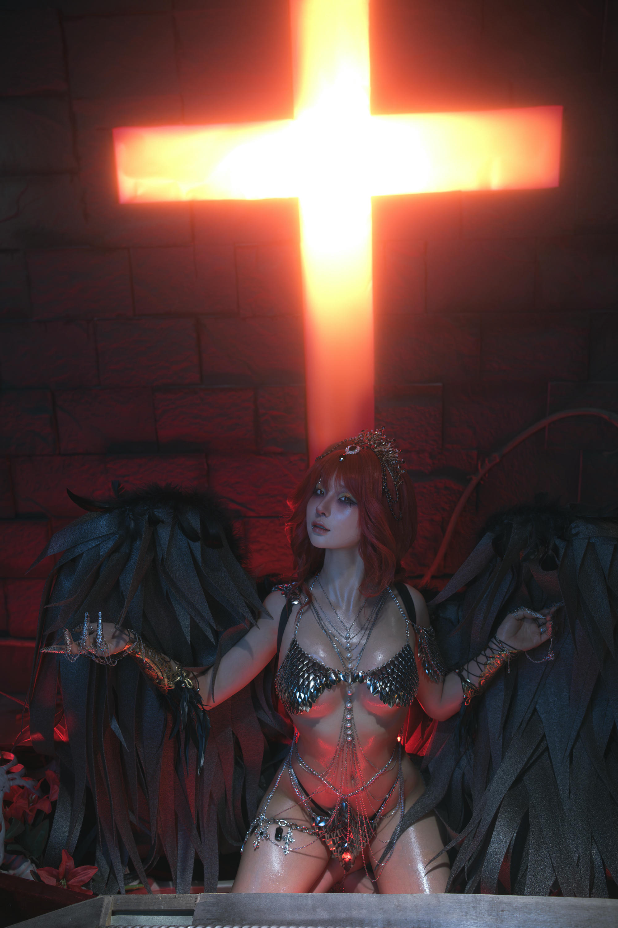 蠢沫沫 NO.329 黑天使 [238P2V-2.12GB]_第5集