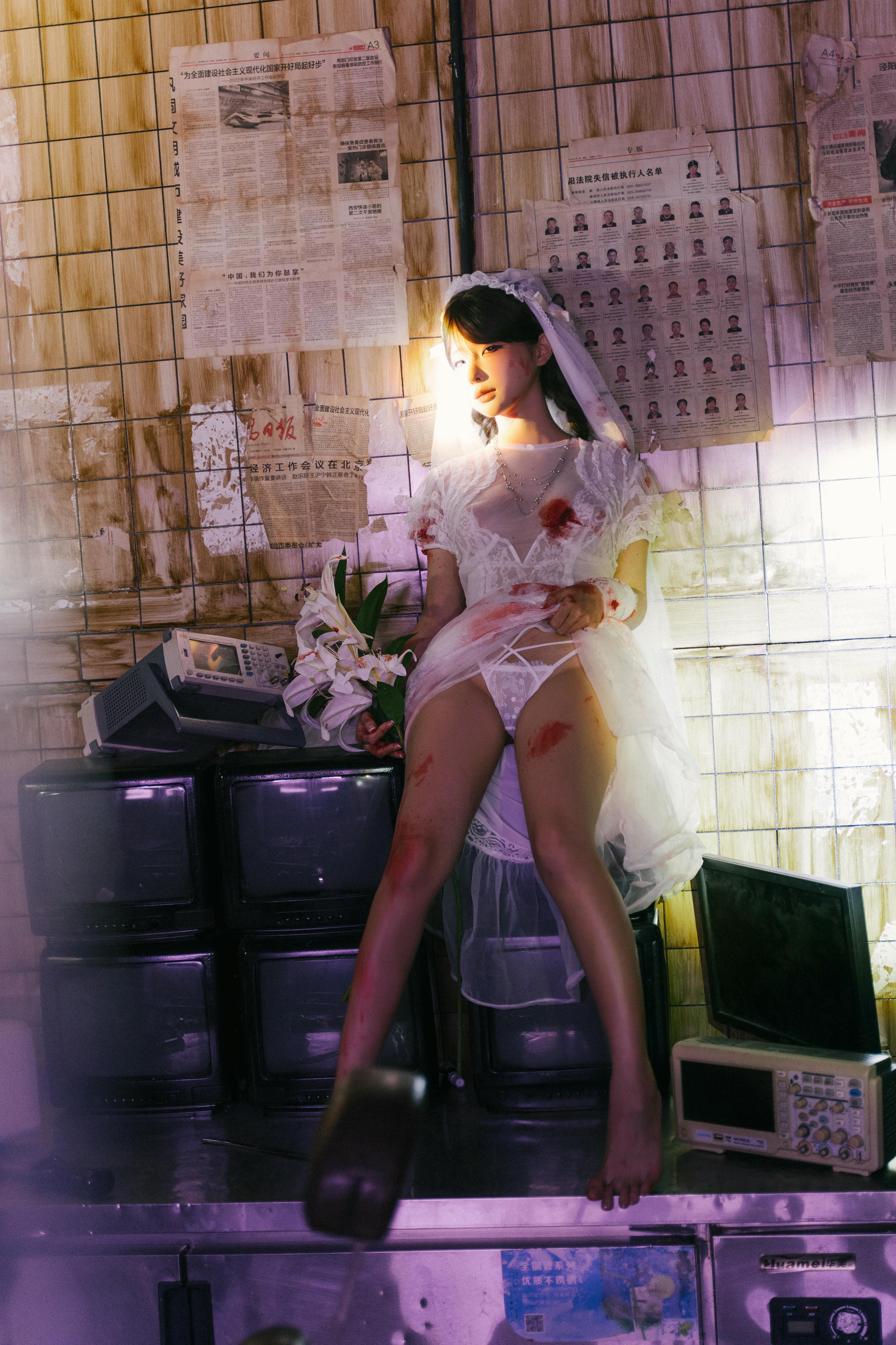 蠢沫沫 NO.332 废墟新娘[133P-1.28G]_第1集