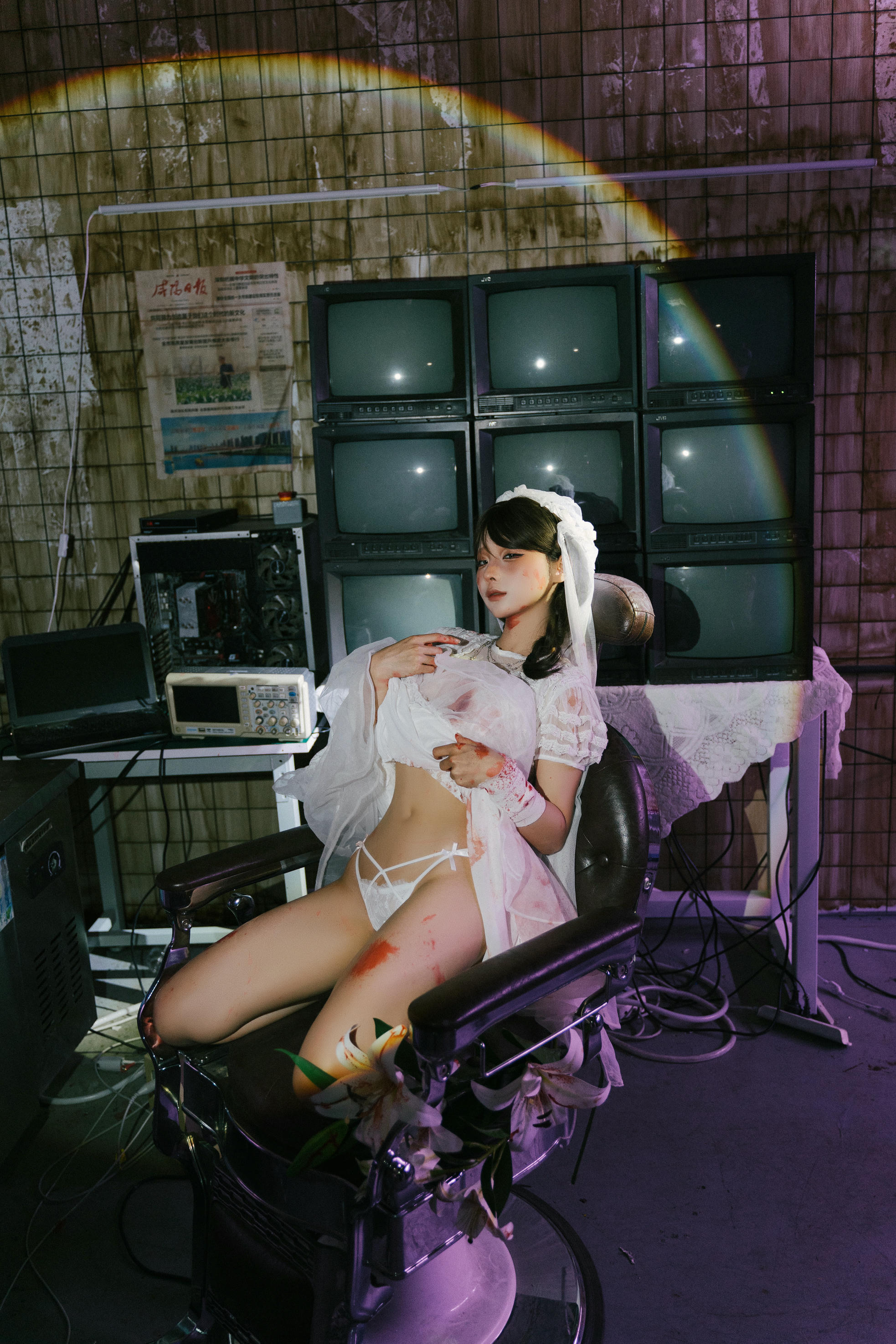 蠢沫沫 NO.332 废墟新娘[133P-1.28G]_第2集