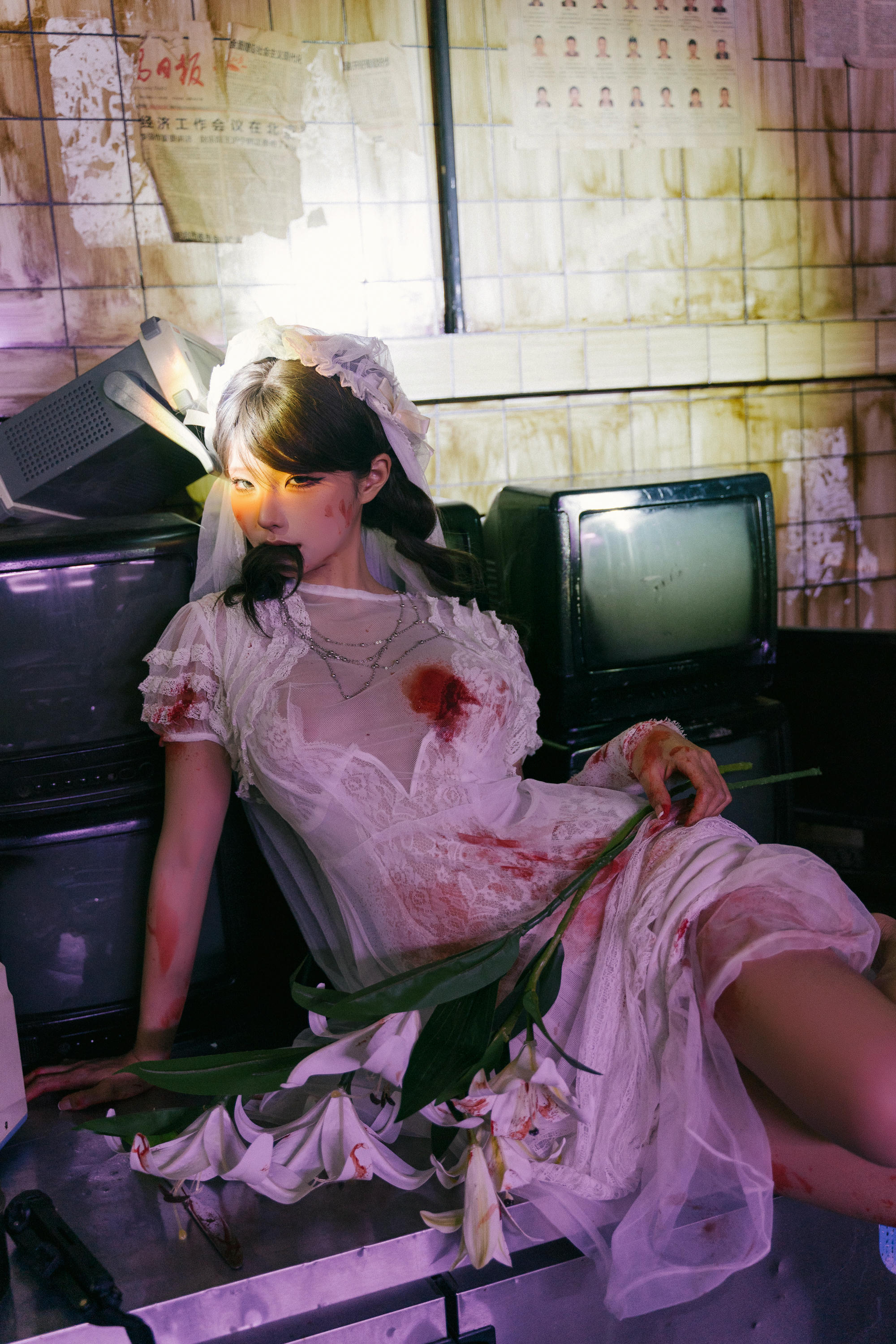 蠢沫沫 NO.332 废墟新娘[133P-1.28G]_第1集