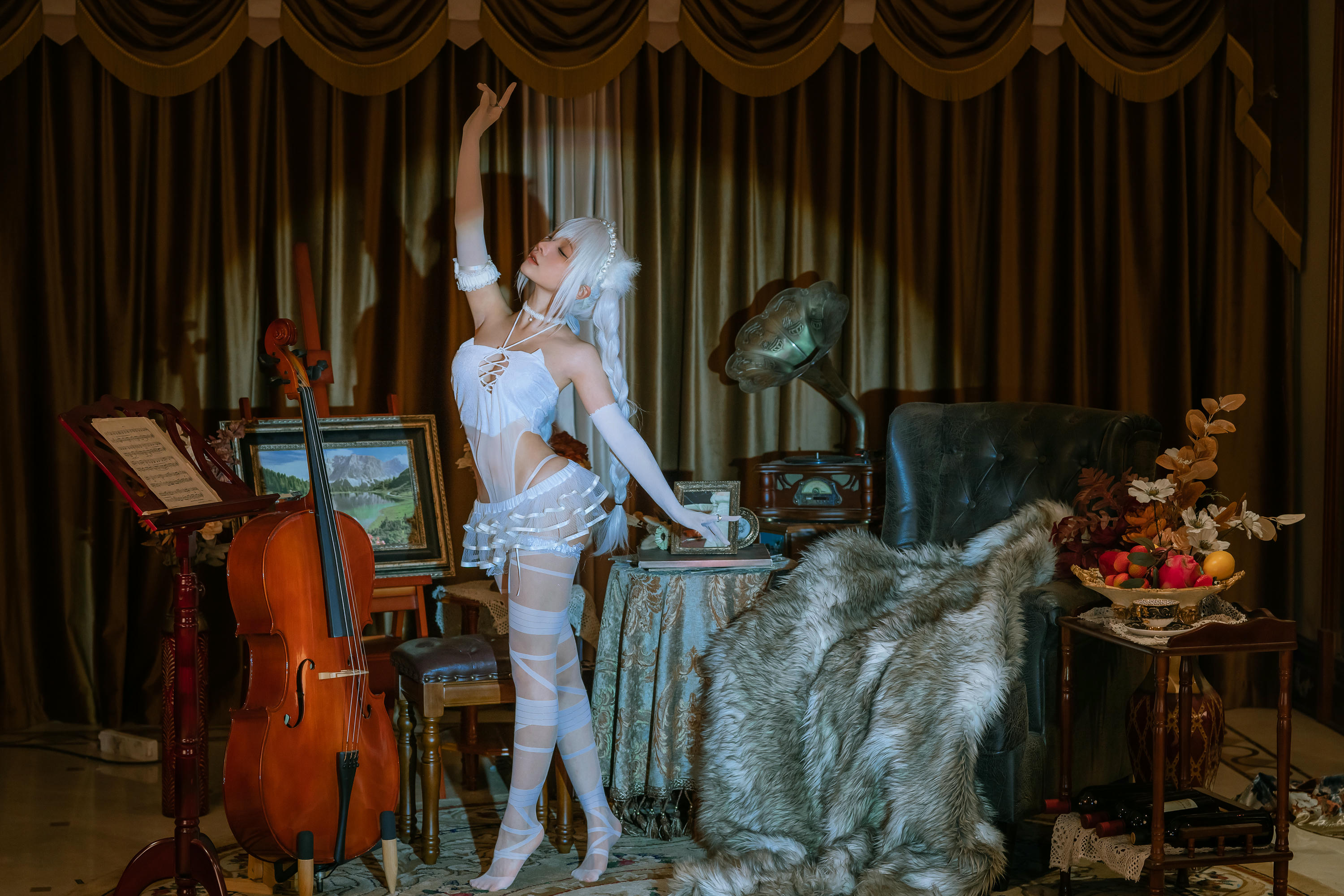 蠢沫沫 NO.333 芭蕾猫 [88P 978MB]_第1集