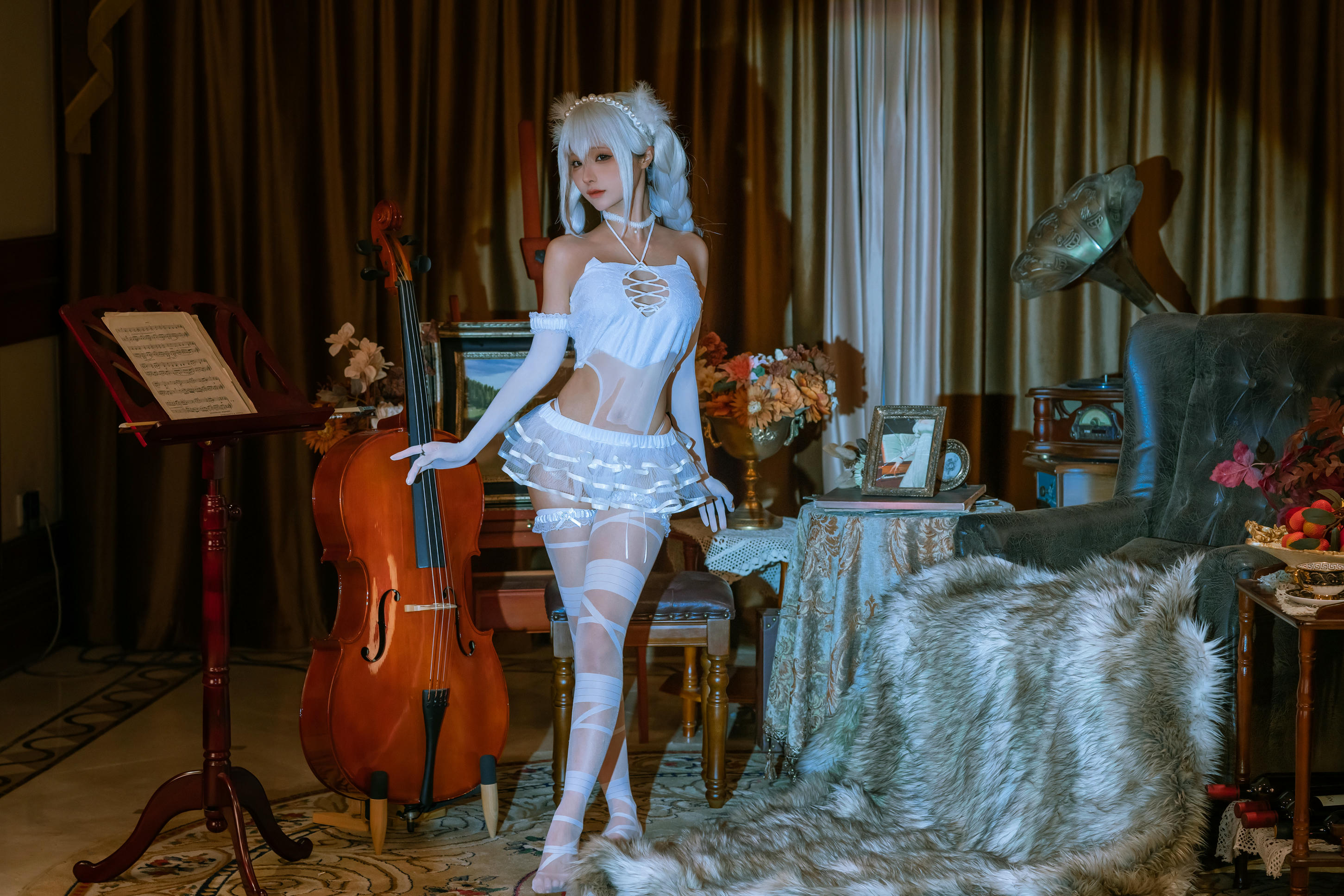 蠢沫沫 NO.333 芭蕾猫 [88P 978MB]_第1集