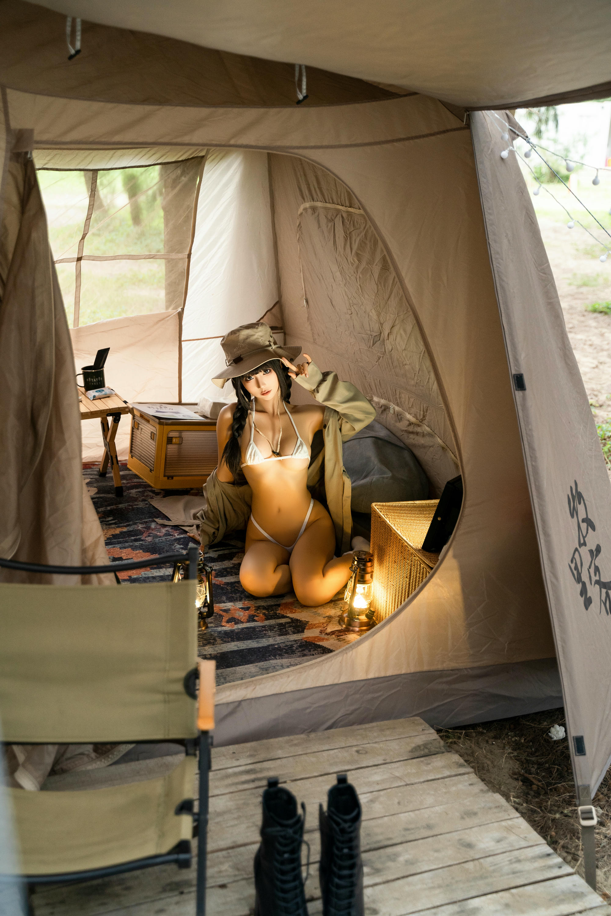 蠢沫沫 NO.335 露营 [53P 846MB]_第2集