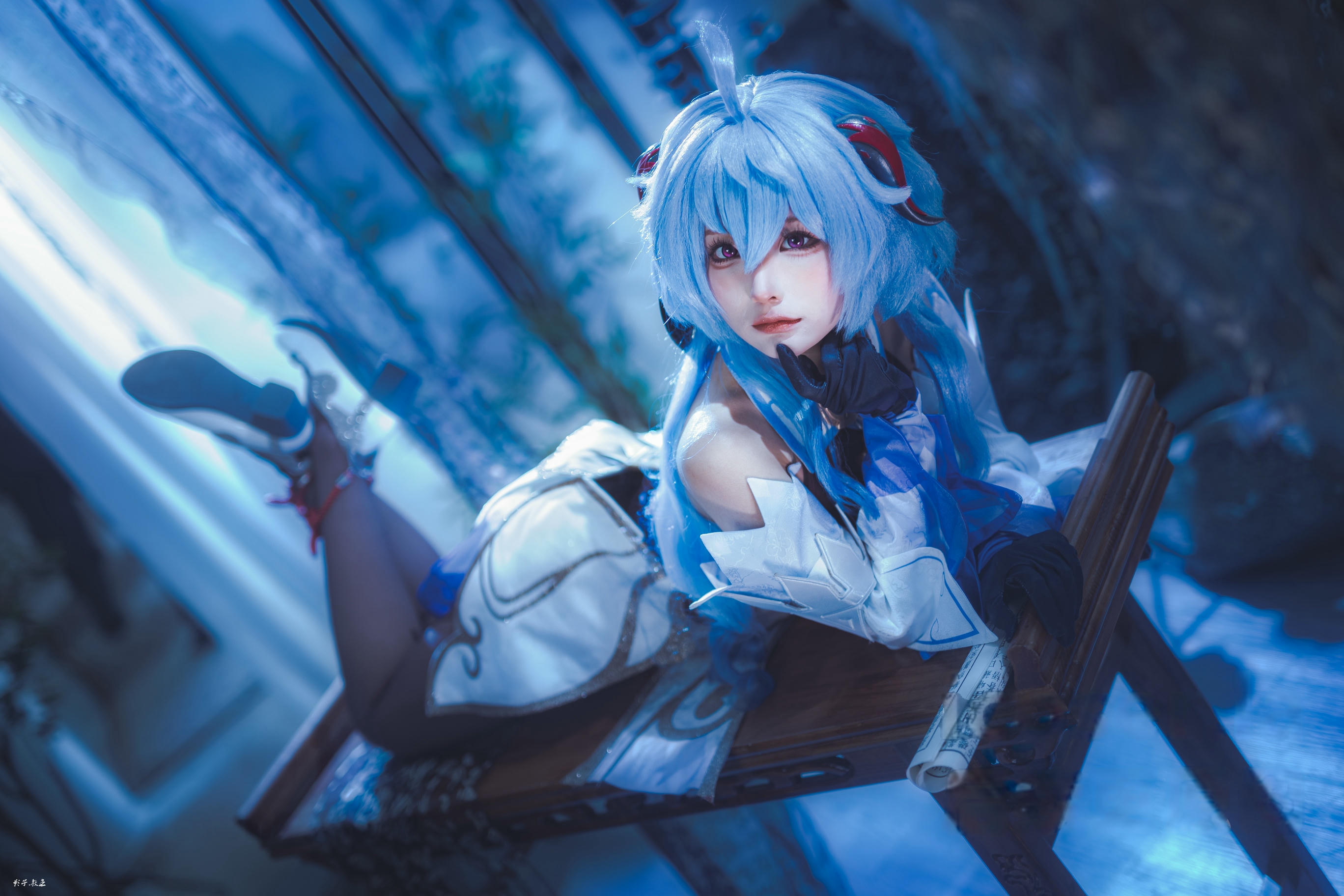 蠢沫沫 NO.338 2024年会员 原神 甘雨[27P-148.8M]_第2集