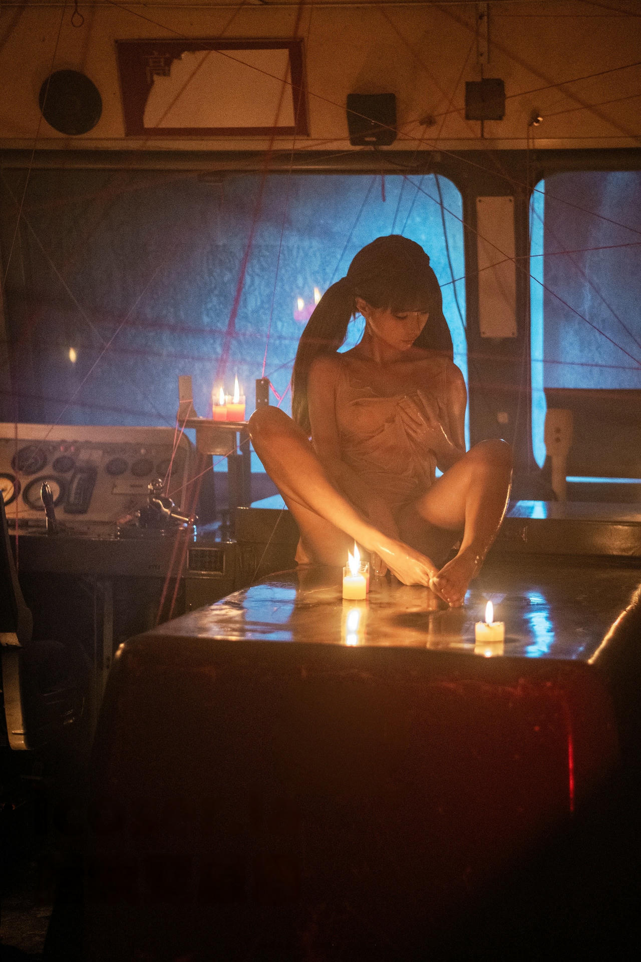 蠢沫沫 NO.341 2024年会员 油光沫[33P 227.3M]_第1集