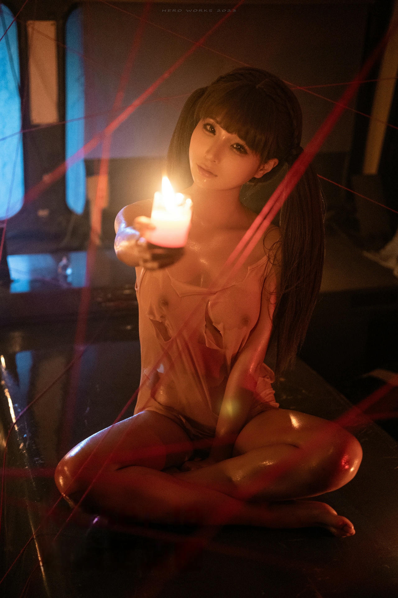 蠢沫沫 NO.341 2024年会员 油光沫[33P 227.3M]_第2集