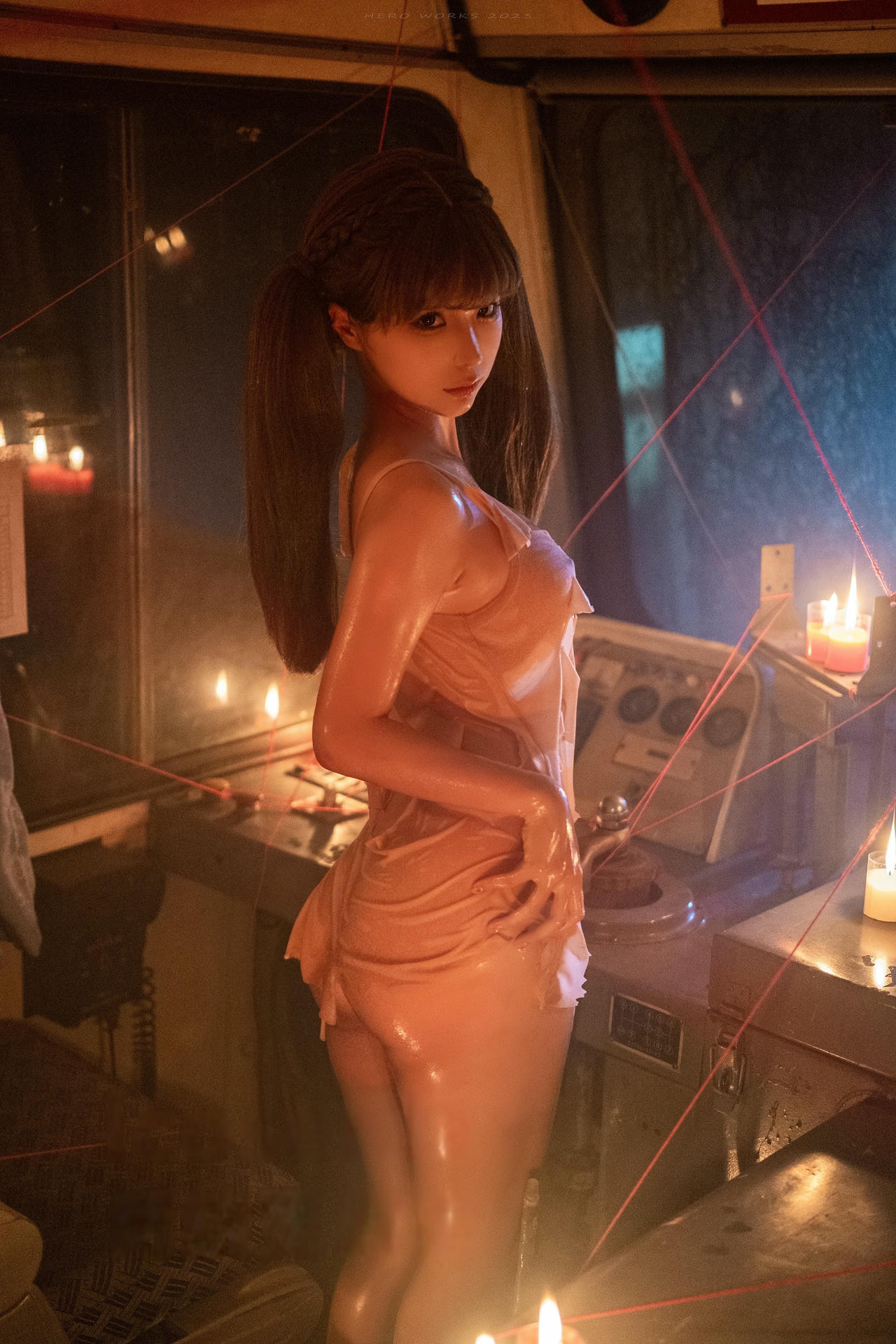 蠢沫沫 NO.341 2024年会员 油光沫[33P 227.3M]_第1集